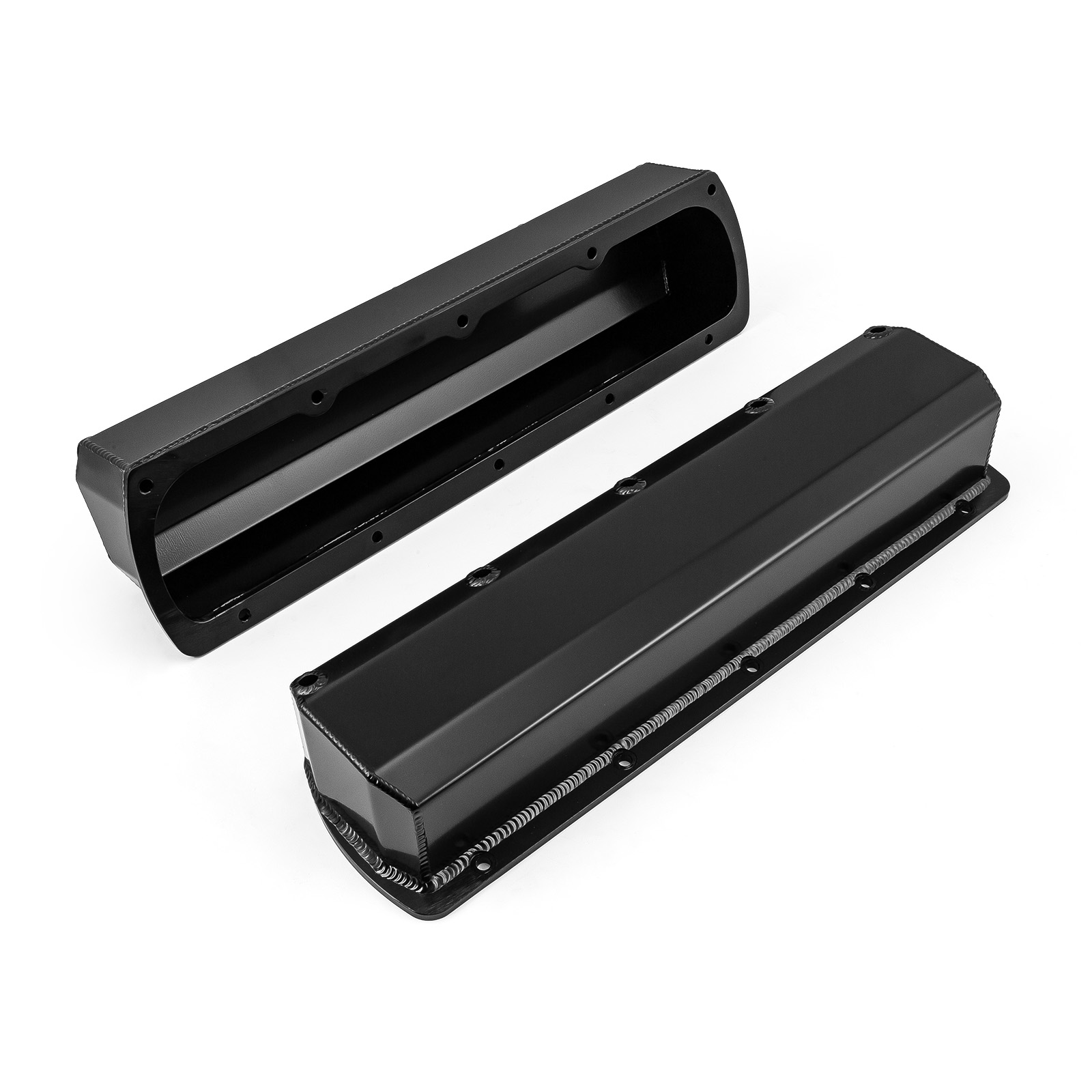 Speedmaster® PCE314.1171.03 Oldsmobile 350 400 425 455 Fabricated Valve Covers - Black