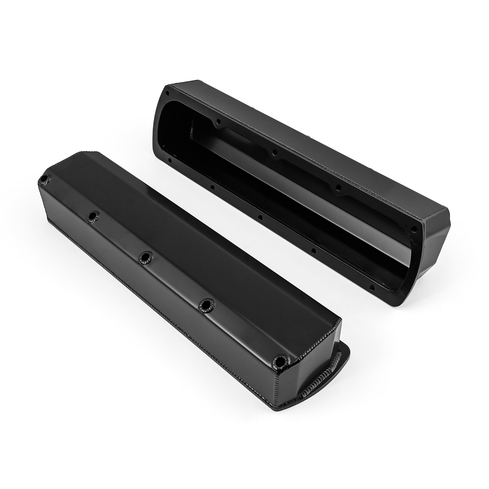 Speedmaster® PCE314.1171.03 Oldsmobile 350 400 425 455 Fabricated Valve Covers - Black