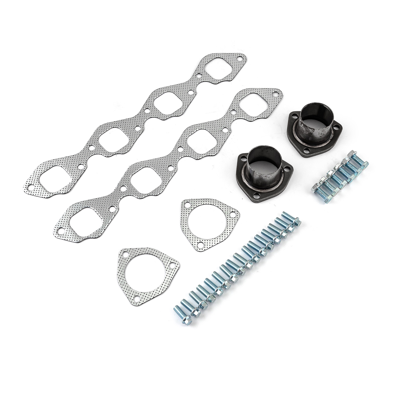 Speedmaster® PCE316.1050.02 Chevy BBC 454 Block Hugger Raw Exhaust Headers