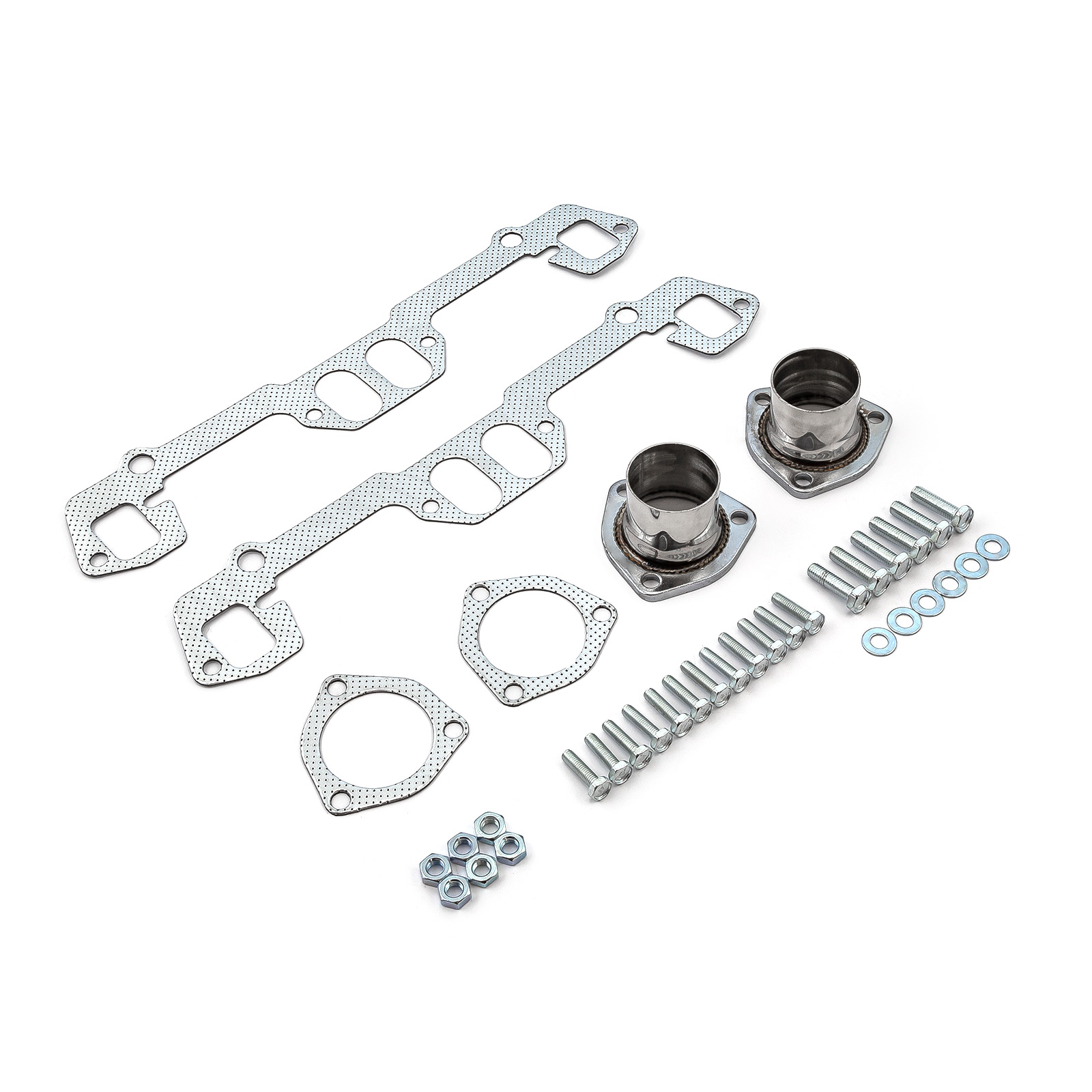 Speedmaster® PCE316.1064 Mopar Chrysler SB 318 340 360 Block Hugger Stainless Steel Exhaust Header