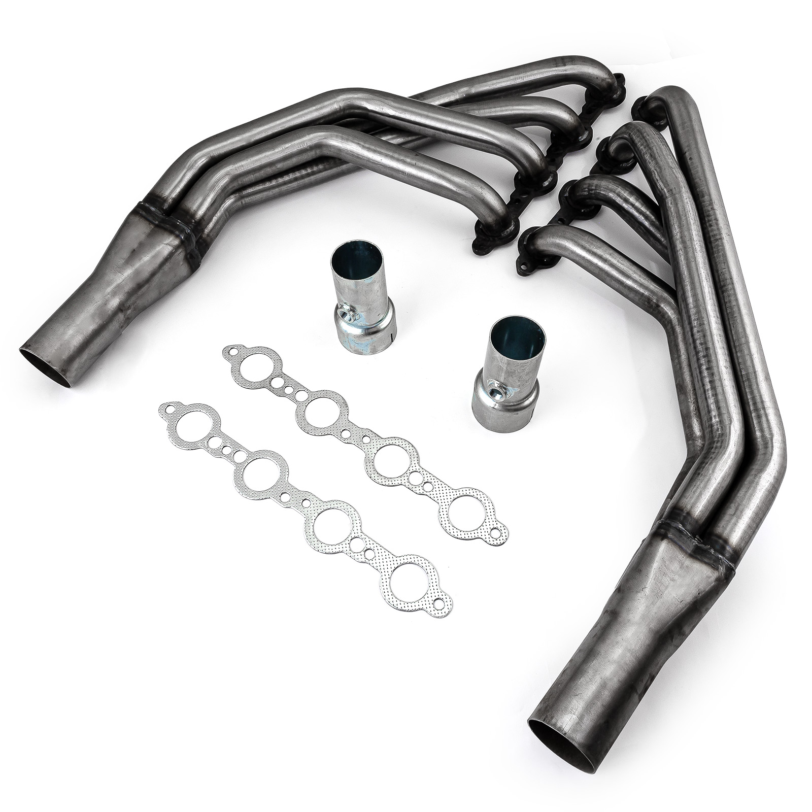 Speedmaster® PCE316.1067.03 Chevy LS Camaro 10-14 Raw Steel Exhaust Headers O2 Sensor Insertion
