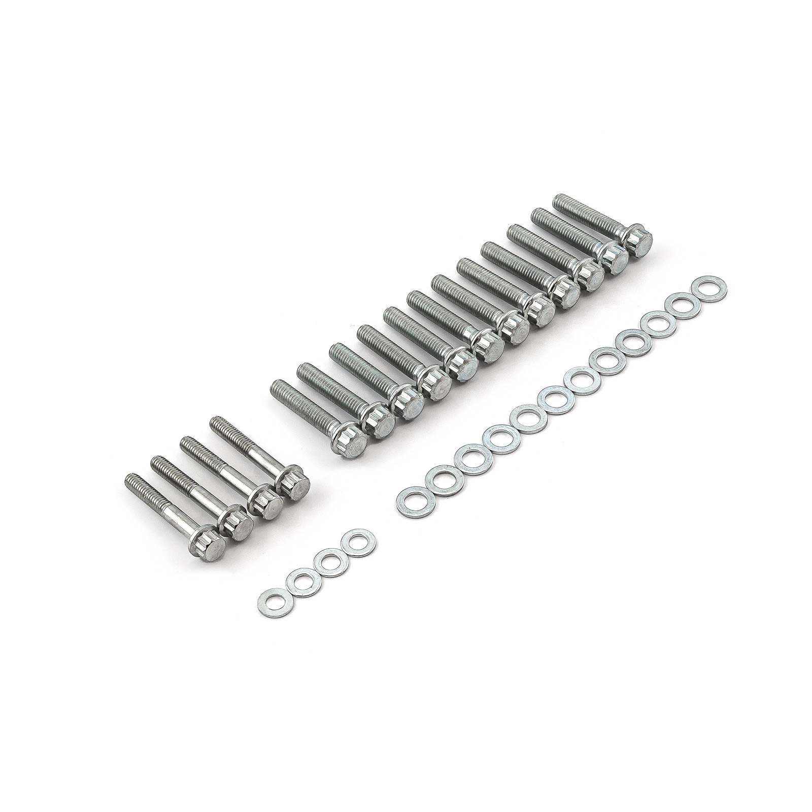 Ford 351C Cleveland 12 Point Steel Intake Manifold Bolt Kit