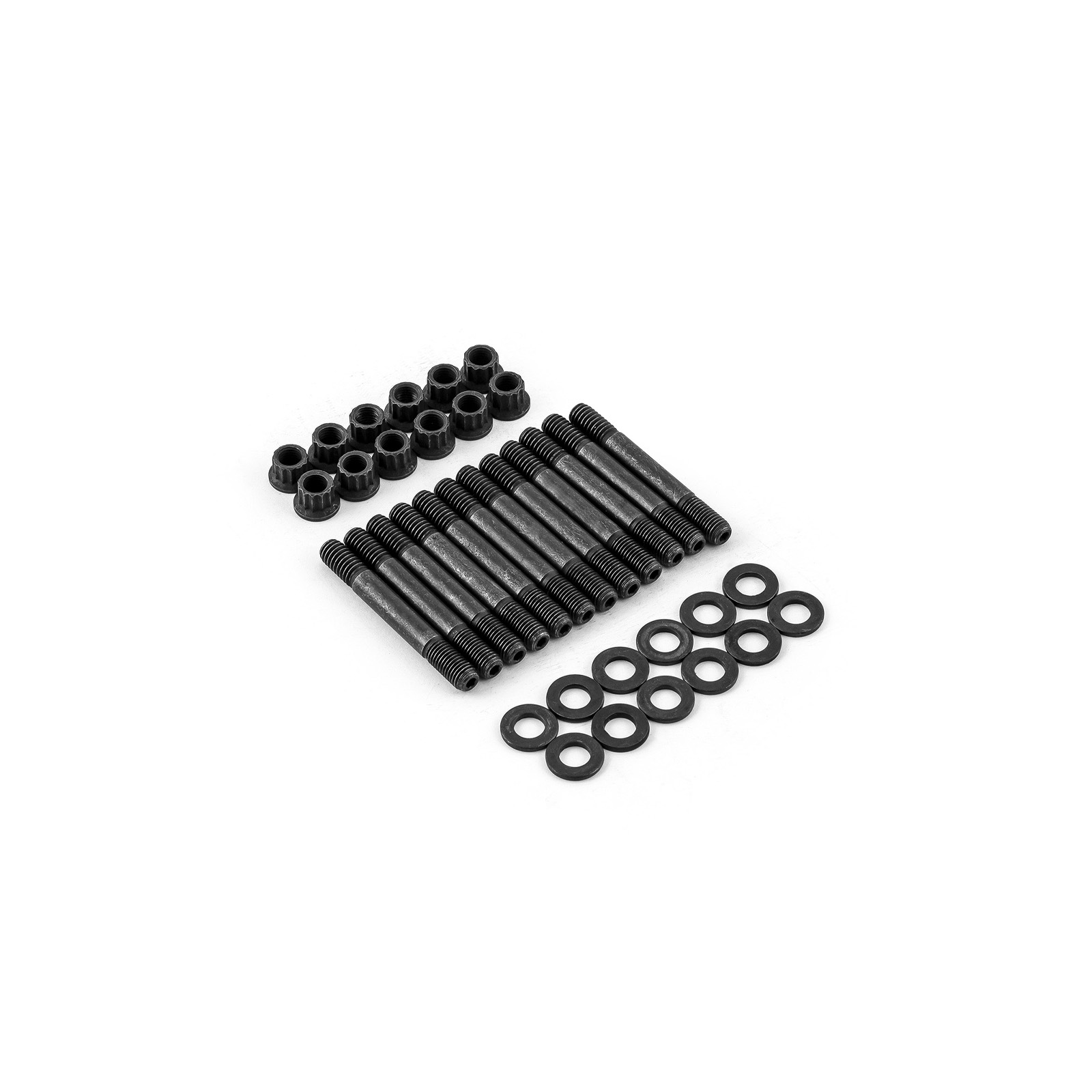 Speedmaster® PCE318.1005 Ford SB 289 302 351 Windsor 12 Point Black Oxide Intake Manifold Stud Kit