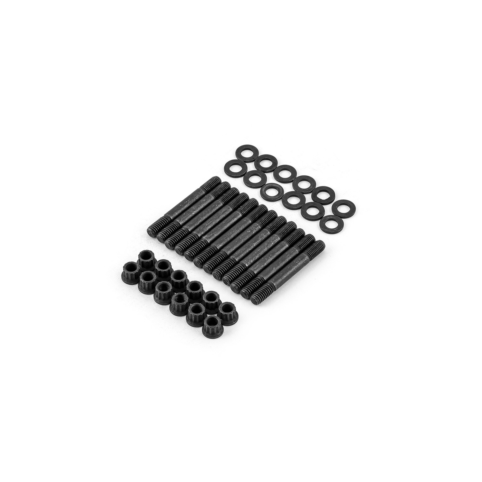 Speedmaster® PCE318.1005 Ford SB 289 302 351 Windsor 12 Point Black Oxide Intake Manifold Stud Kit