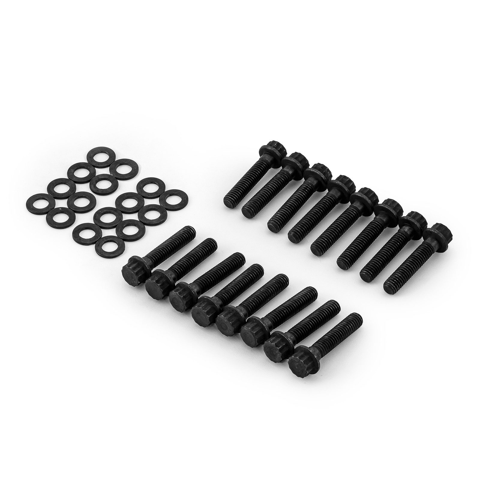 Holden 253 304 308 12 Point Black Oxide Intake Manifold Bolt Kit