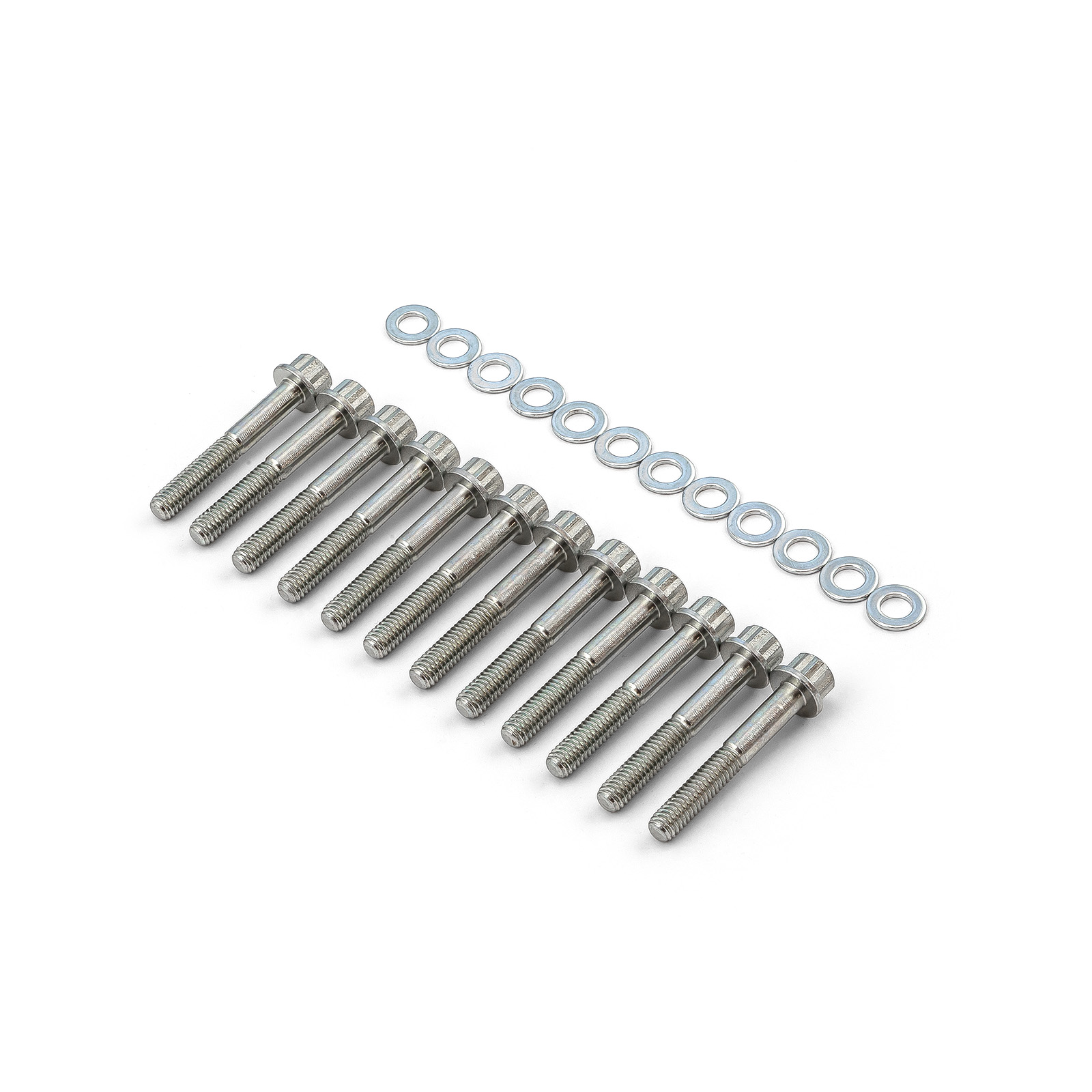 Speedmaster® PCE318.1007 Ford SB 289 302 351 Windsor 12 Point Steel Intake Manifold Bolt Kit