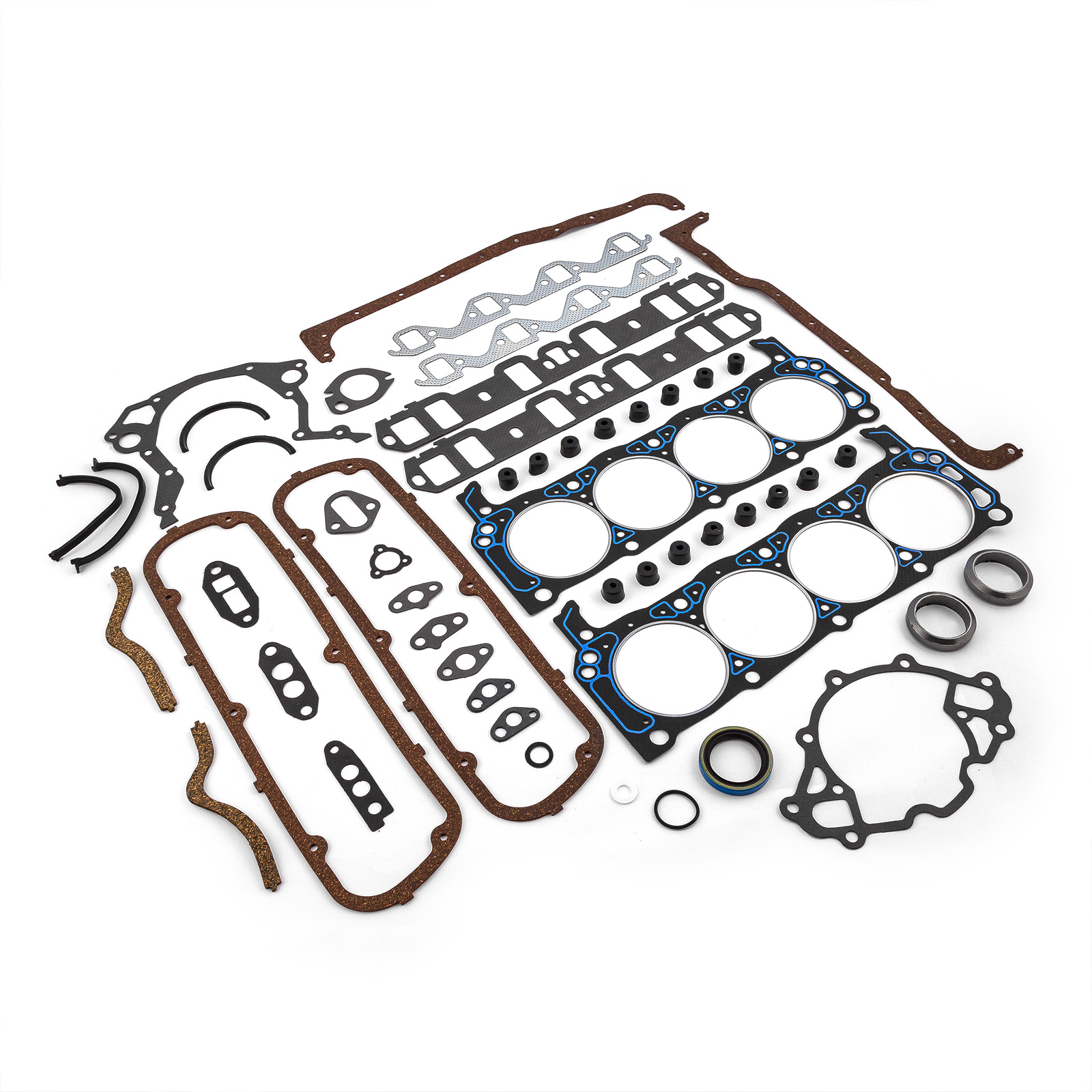 Ford 351W Windsor 1969-74 Full Gasket Set (2Pcs Rms)