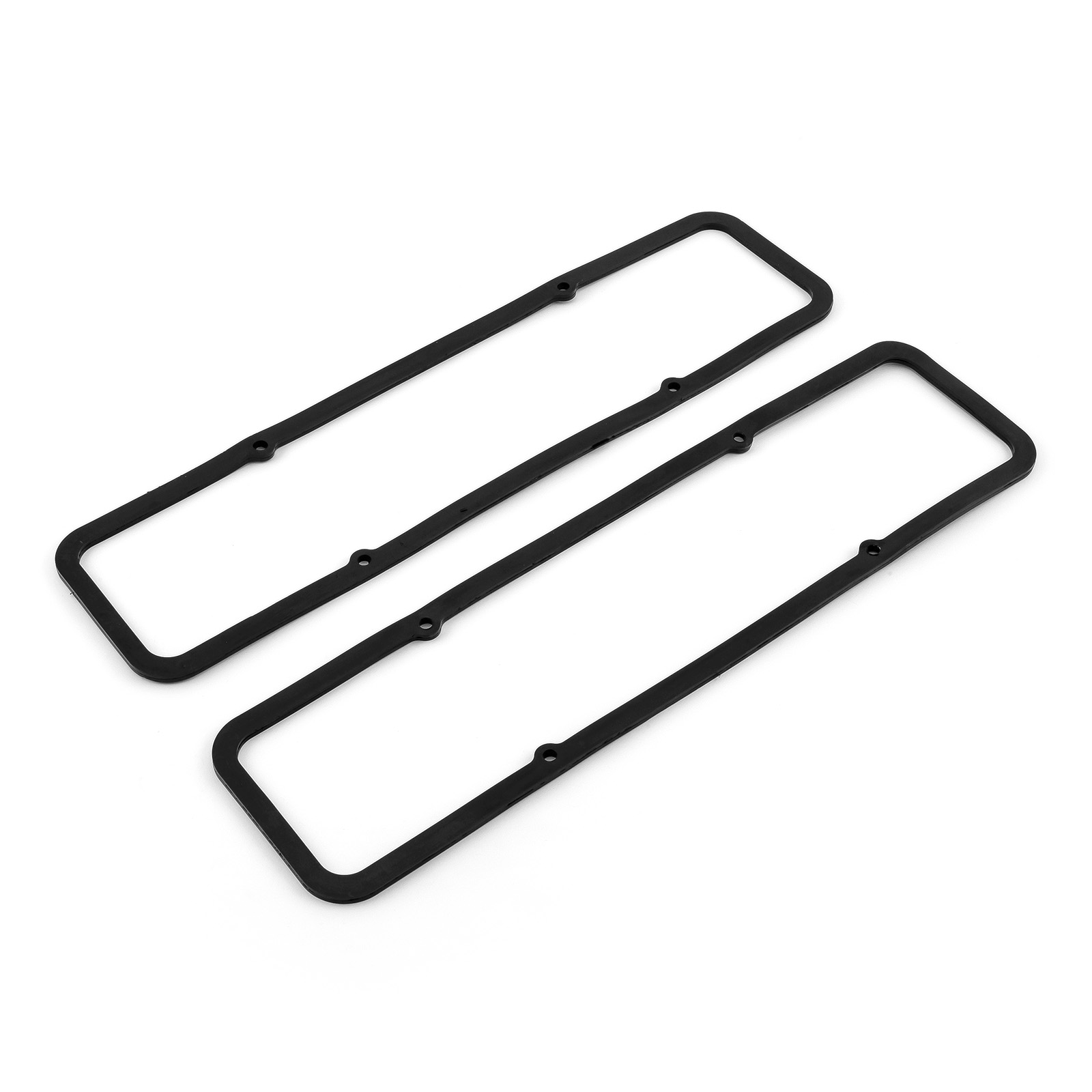 Speedmaster® PCE353.1009 Chevy SBC 350 1955-85 Rubber w/Steel Core Valve Cover Gasket Set - Black