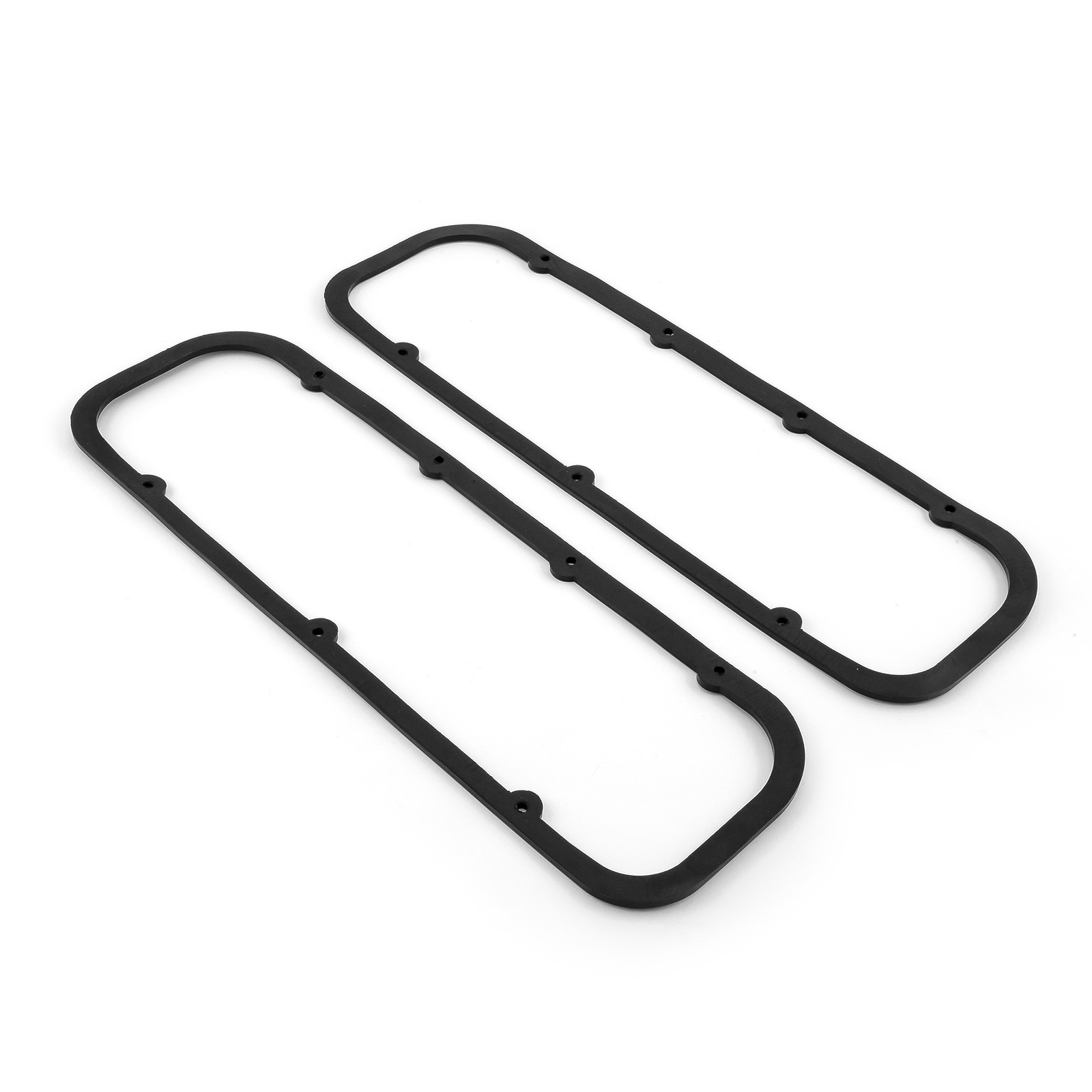 Speedmaster® PCE353.1012 Chevy BBC 454 1966-00 3/16" Thick Rubber Steel Core Valve Cover Gasket Set Black