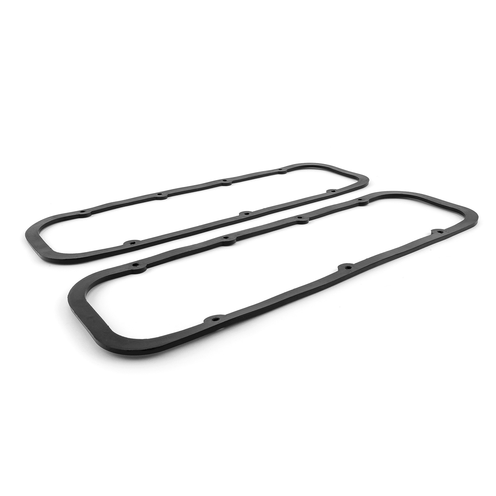 Speedmaster® PCE353.1012 Chevy BBC 454 1966-00 3/16" Thick Rubber Steel Core Valve Cover Gasket Set Black
