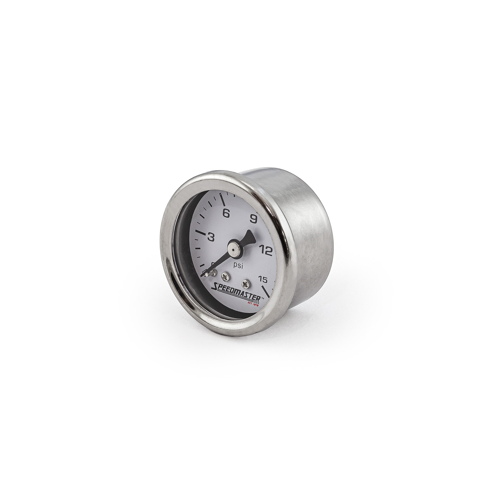 1-1/2" 0-15psi Fuel Pressure Gauge (Non Liquid)