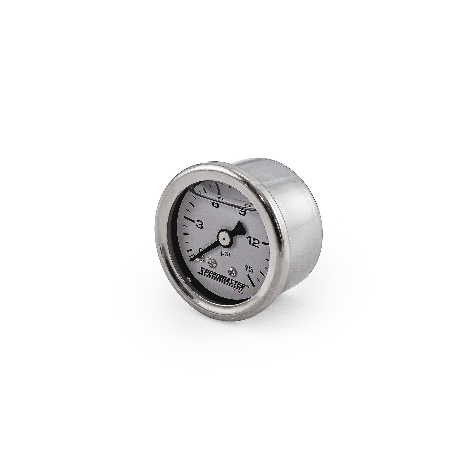 1-1/2" 0-15psi Liquid Filled Fuel Pressure Gauge