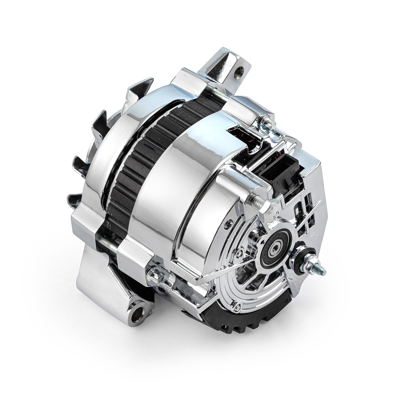 Speedmaster® PCE360.1023.01 Universal GM 7935 CS130 V-Belt 130 Amp Alternator [Chrome]
