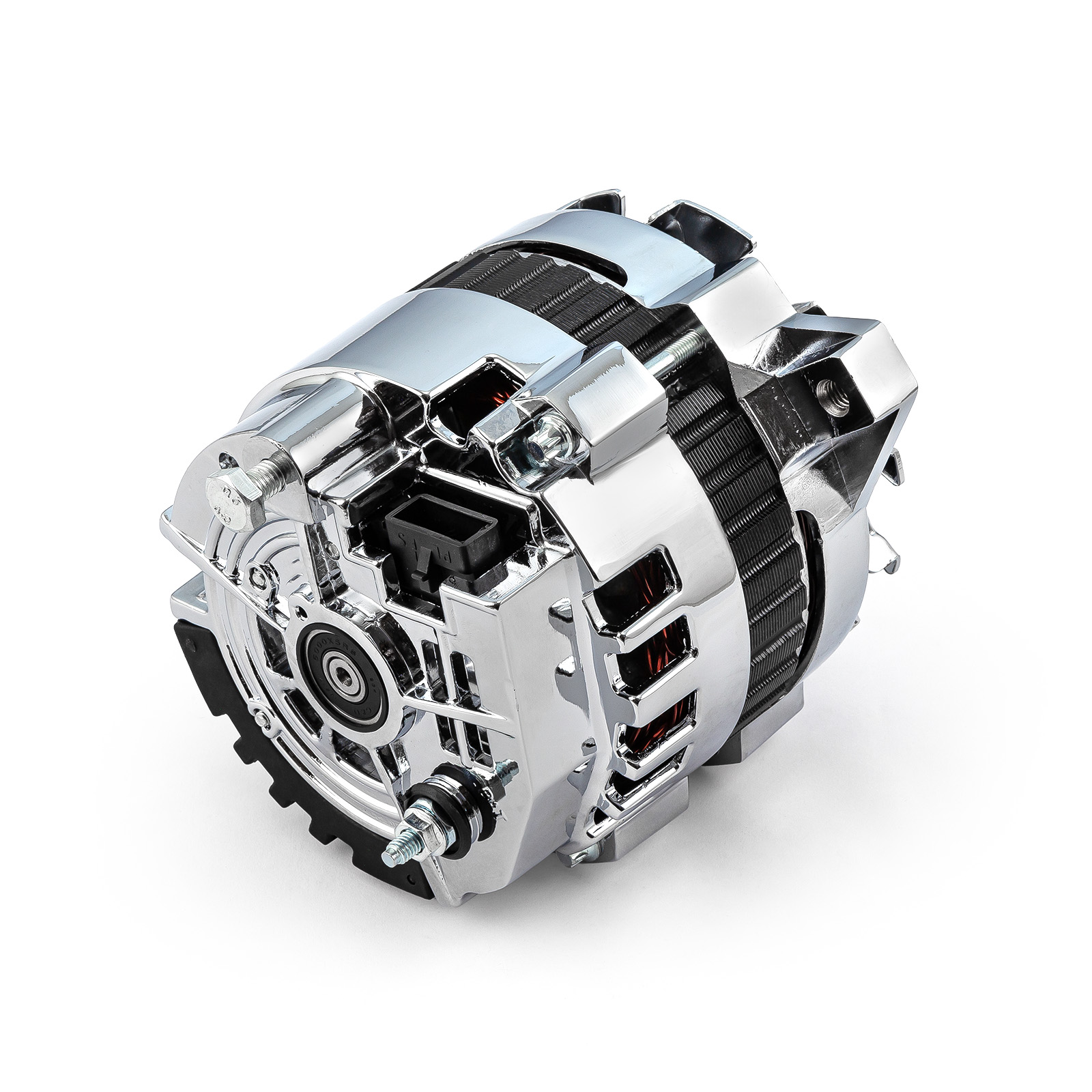 Speedmaster® PCE360.1023.01 Universal GM 7935 CS130 V-Belt 130 Amp Alternator [Chrome]