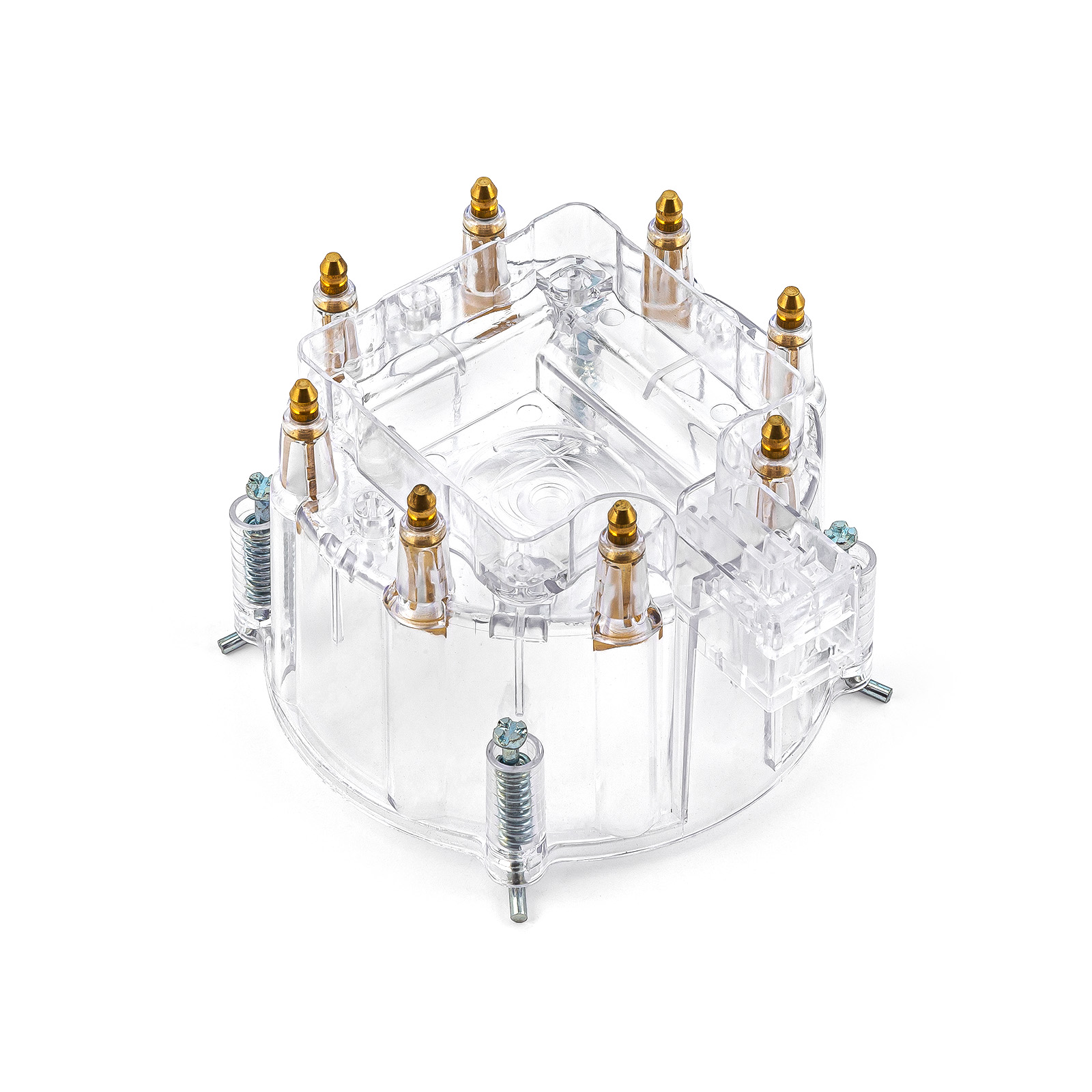 Speedmaster® PCE371.1002 HEI Replacement Distributor Cap Brass Terminals - Clear