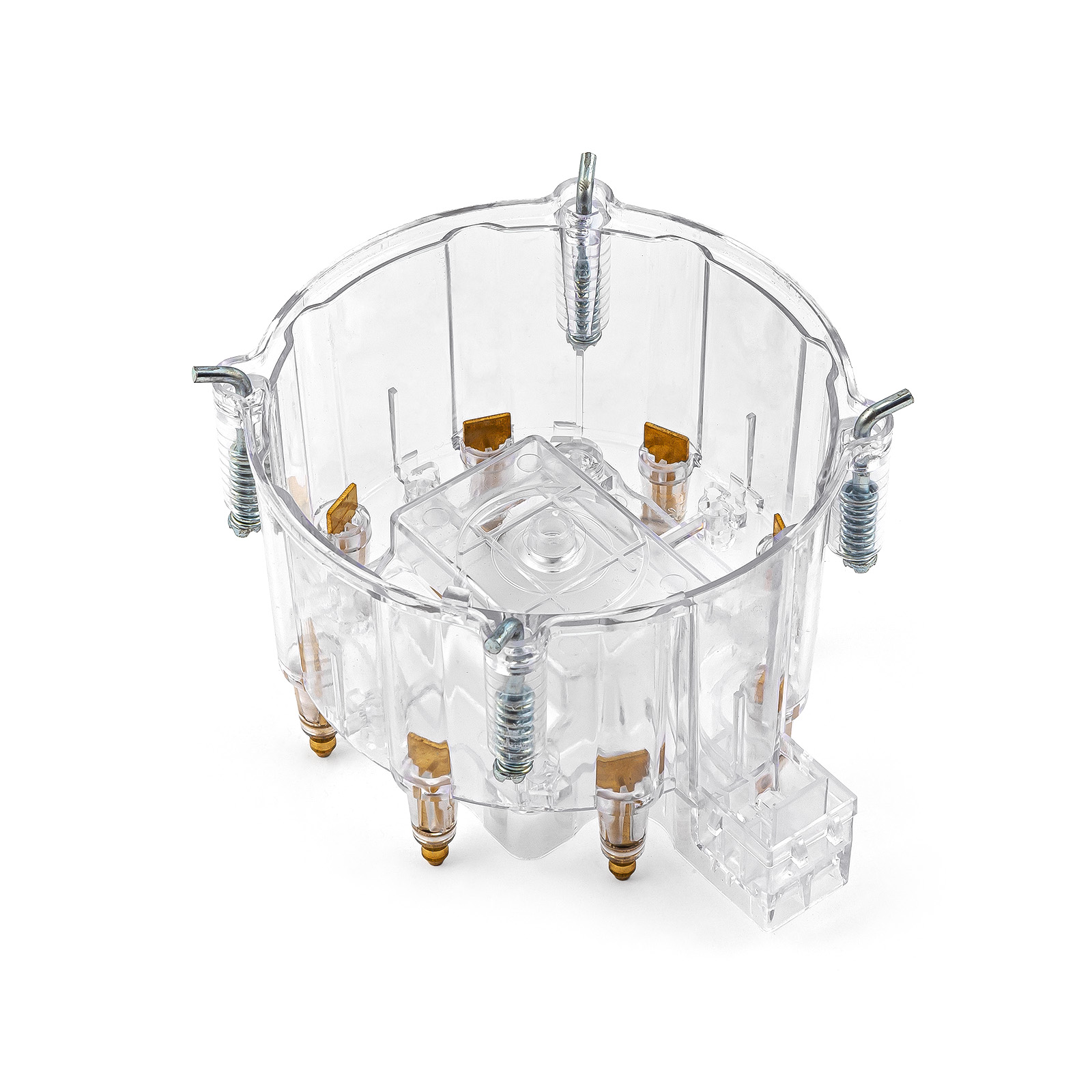 Speedmaster® PCE371.1002 HEI Replacement Distributor Cap Brass Terminals - Clear