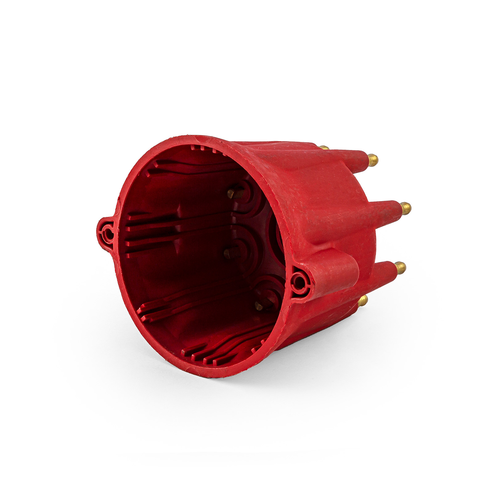 Speedmaster® PCE371.1026 Male Pro Billet Distributor Screw Cap Only - Red [MSD Style 91mm]