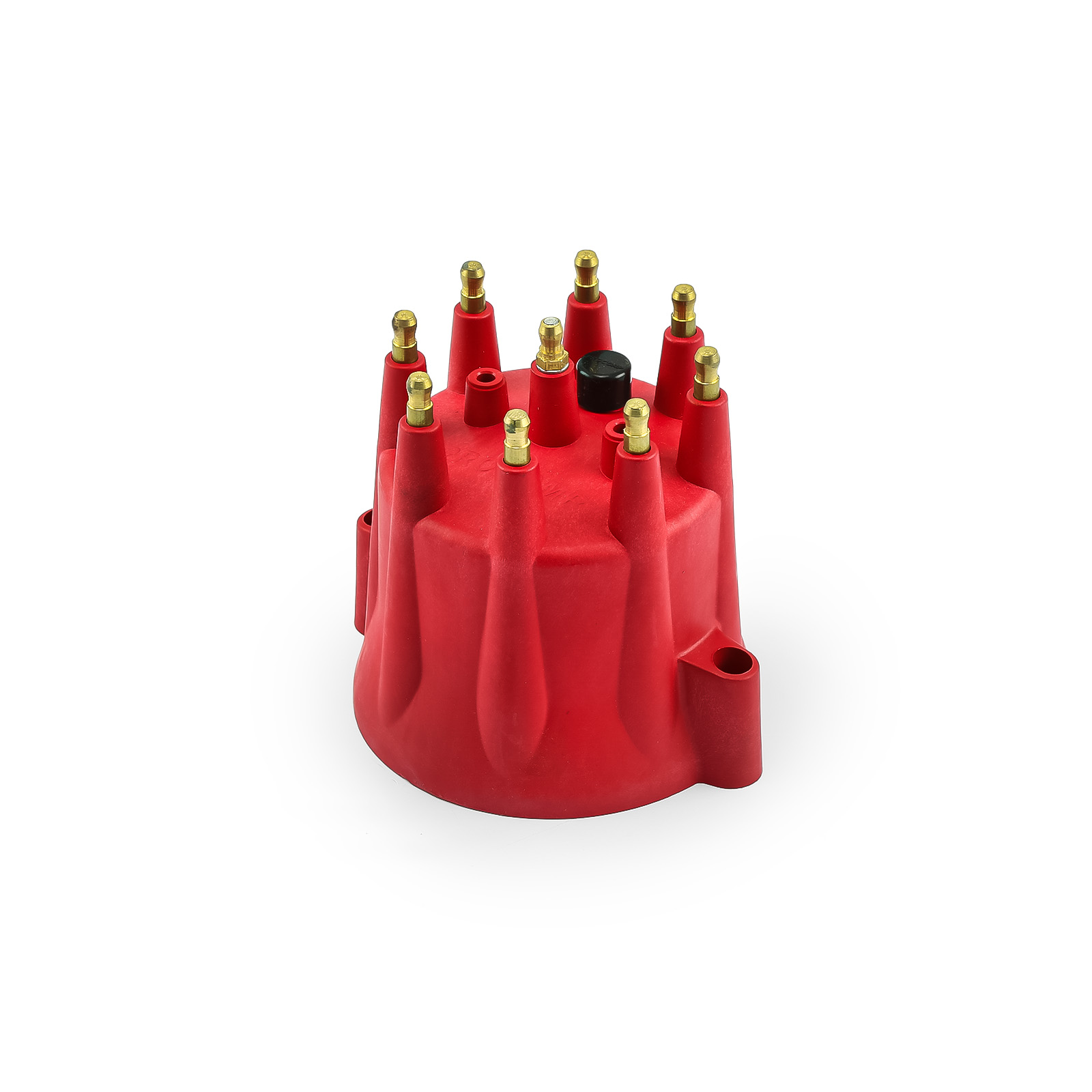 Speedmaster® PCE371.1028 Male Pro Billet Distributor Screw Down Cap Only - Red [MSD Style 94mm]