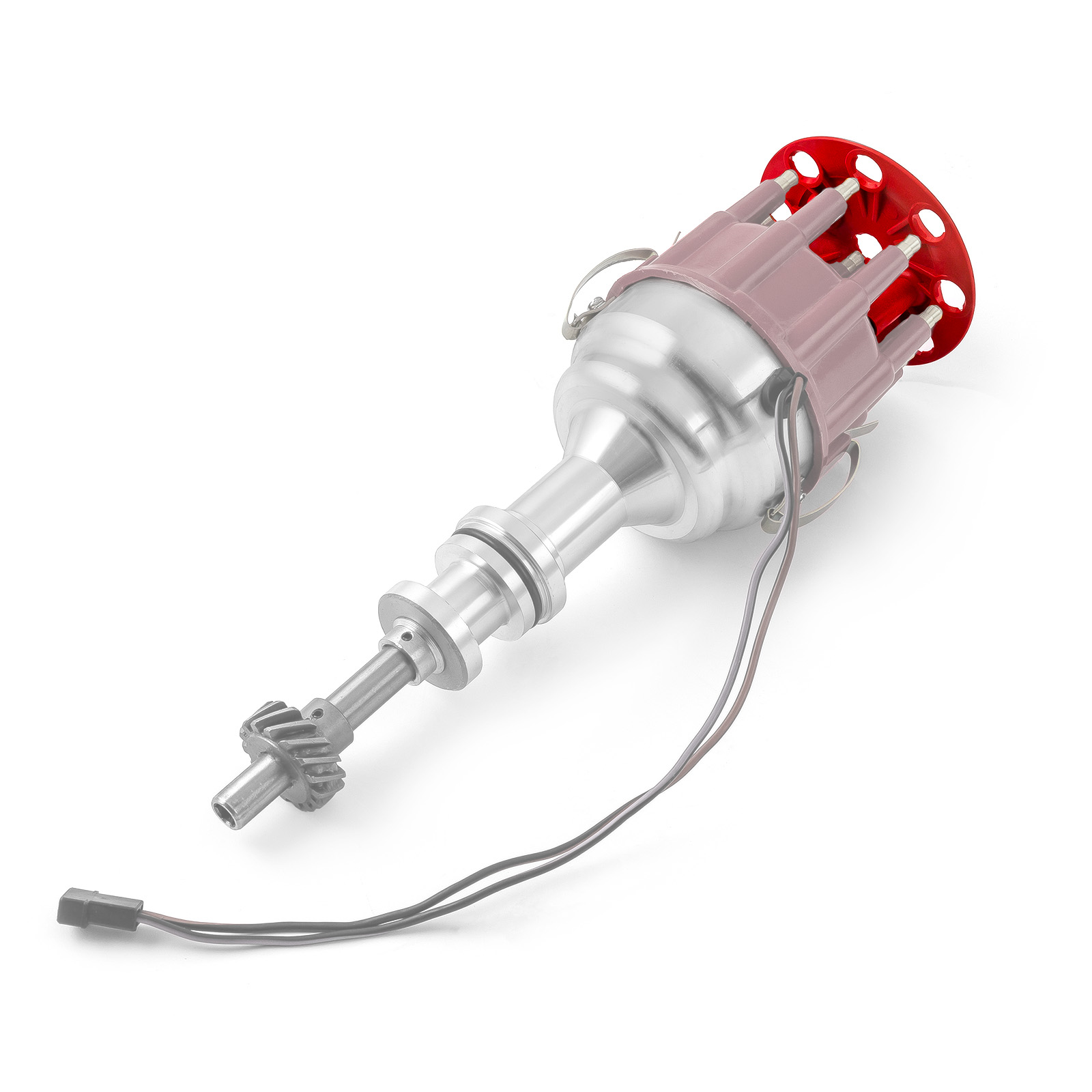 Speedmaster® PCE371.1037.01 Distributor Spark Plug Wire Retainer Cap - Red