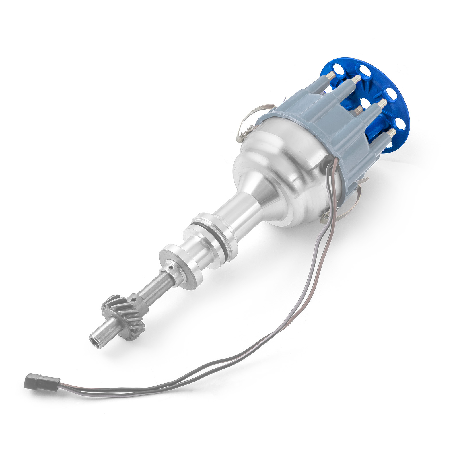 Speedmaster® PCE371.1037.02 Distributor Spark Plug Wire Retainer Cap - Blue