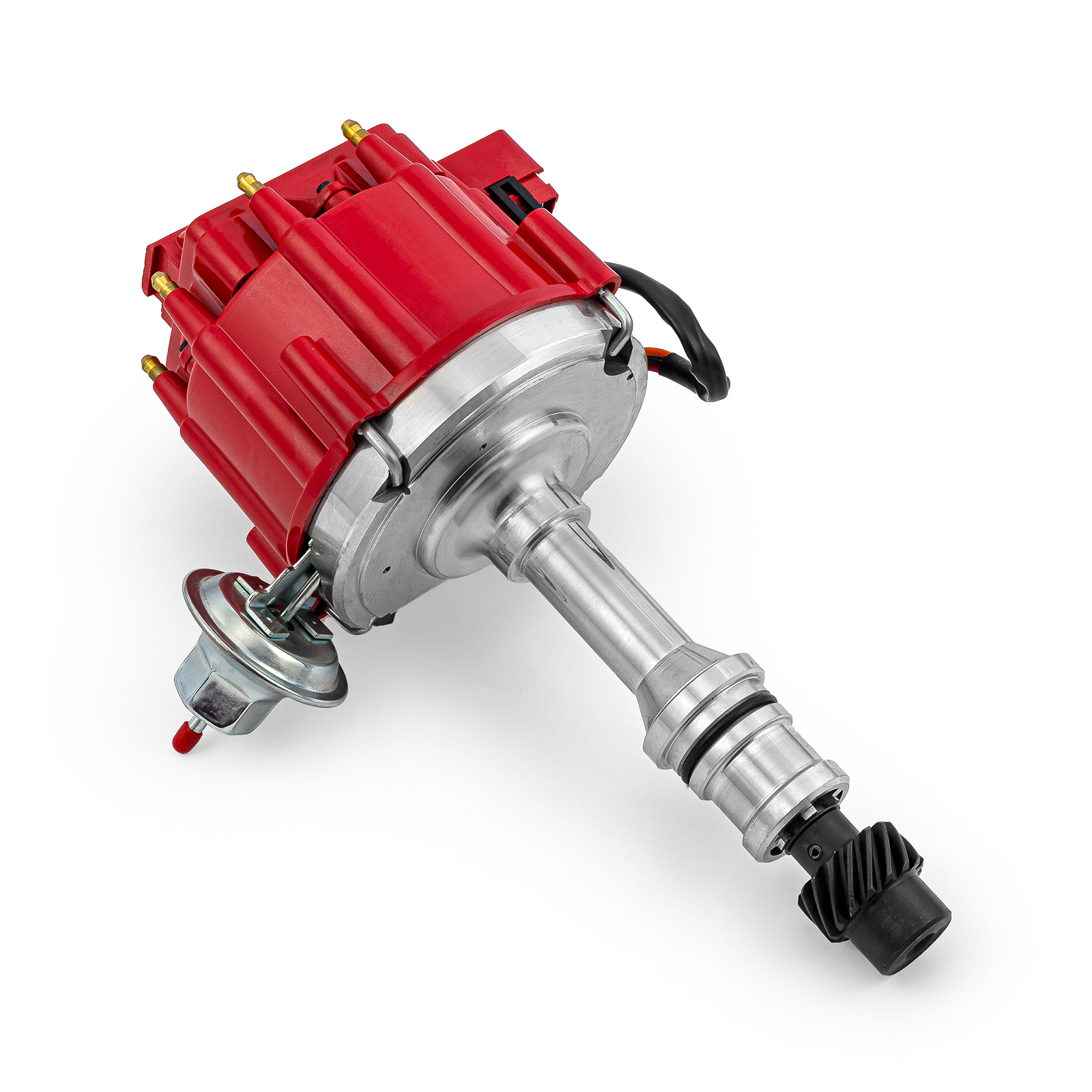Speedmaster® PCE376.1054 Oldsmobile 400 425 455 6000 Series 65K Coil HEI Distributor [Red]