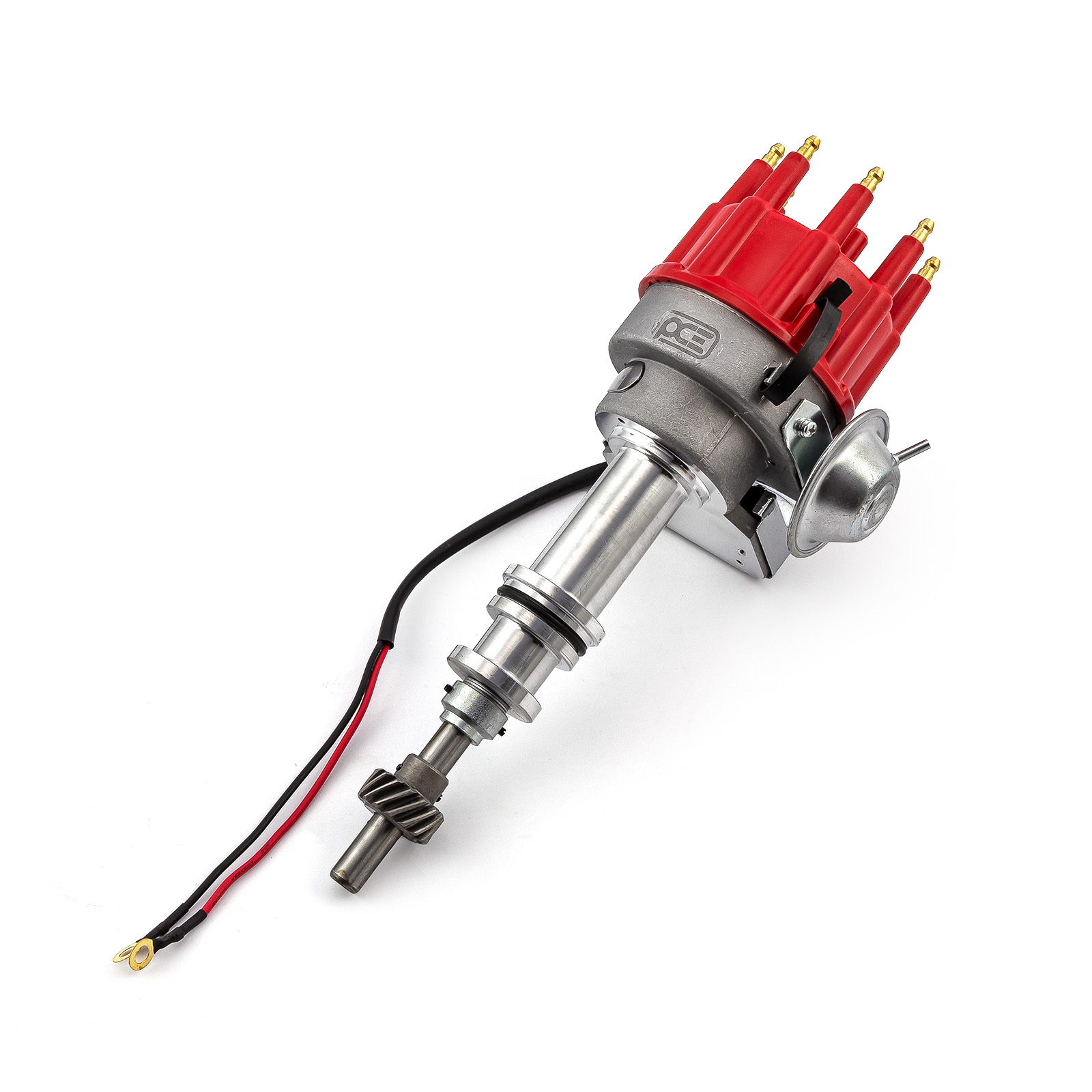 Speedmaster® PCE376.1083.01 Ford 351W Windsor 7000 Series Ready to Run Distributor [Red]
