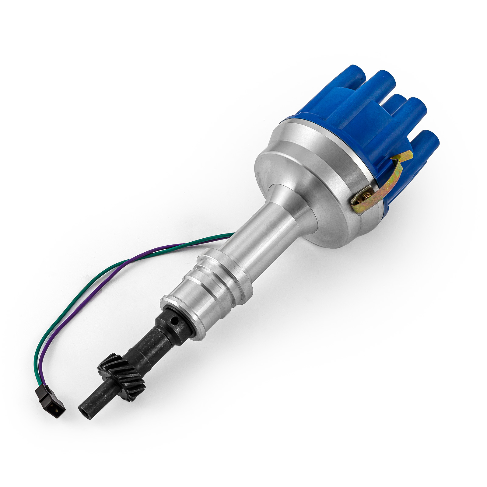 Speedmaster® PCE376.1100.06 Ford 289 302 Windsor 8000 Series Pro Billet Distributor [Blue]