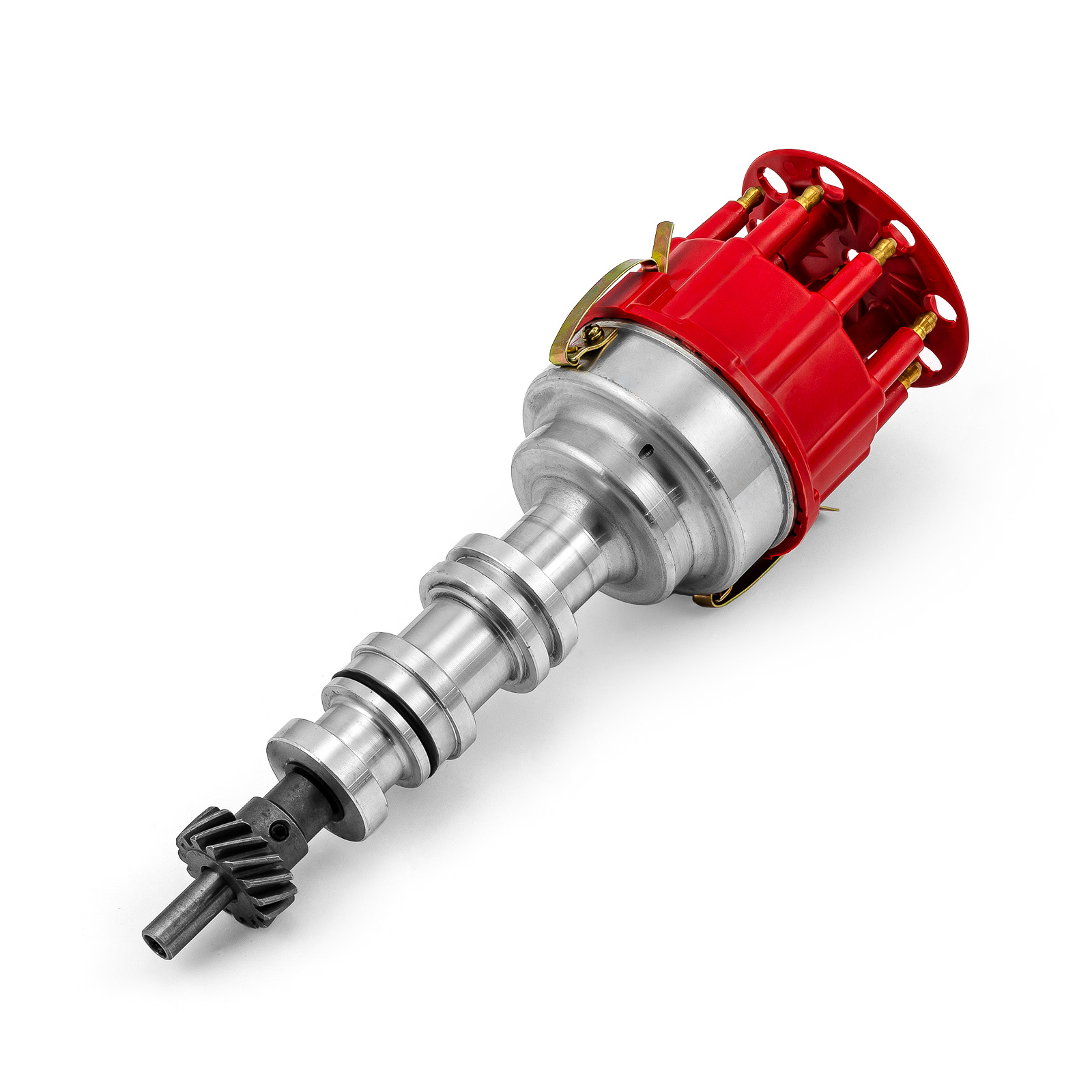 Speedmaster® PCE376.1134.01 Ford FE 390 427 428 8020 Series Pro Billet Ready to Run Distributor [Red]