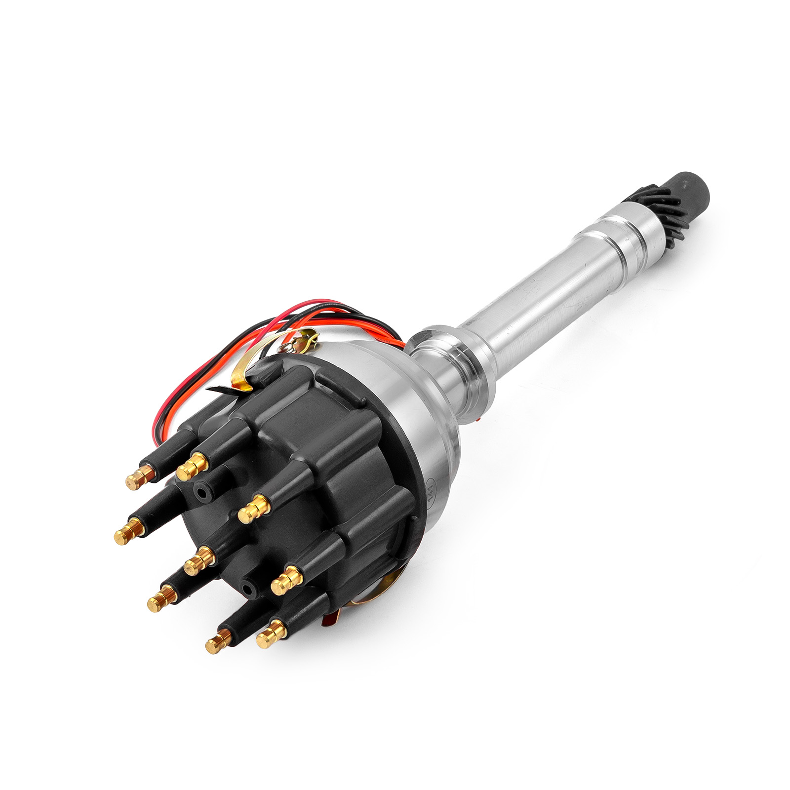 Speedmaster® PCE376.1218.02 Chevy SBC 350 BBC 454 8020 Series Pro Billet Ready to Run Distributor [Black]