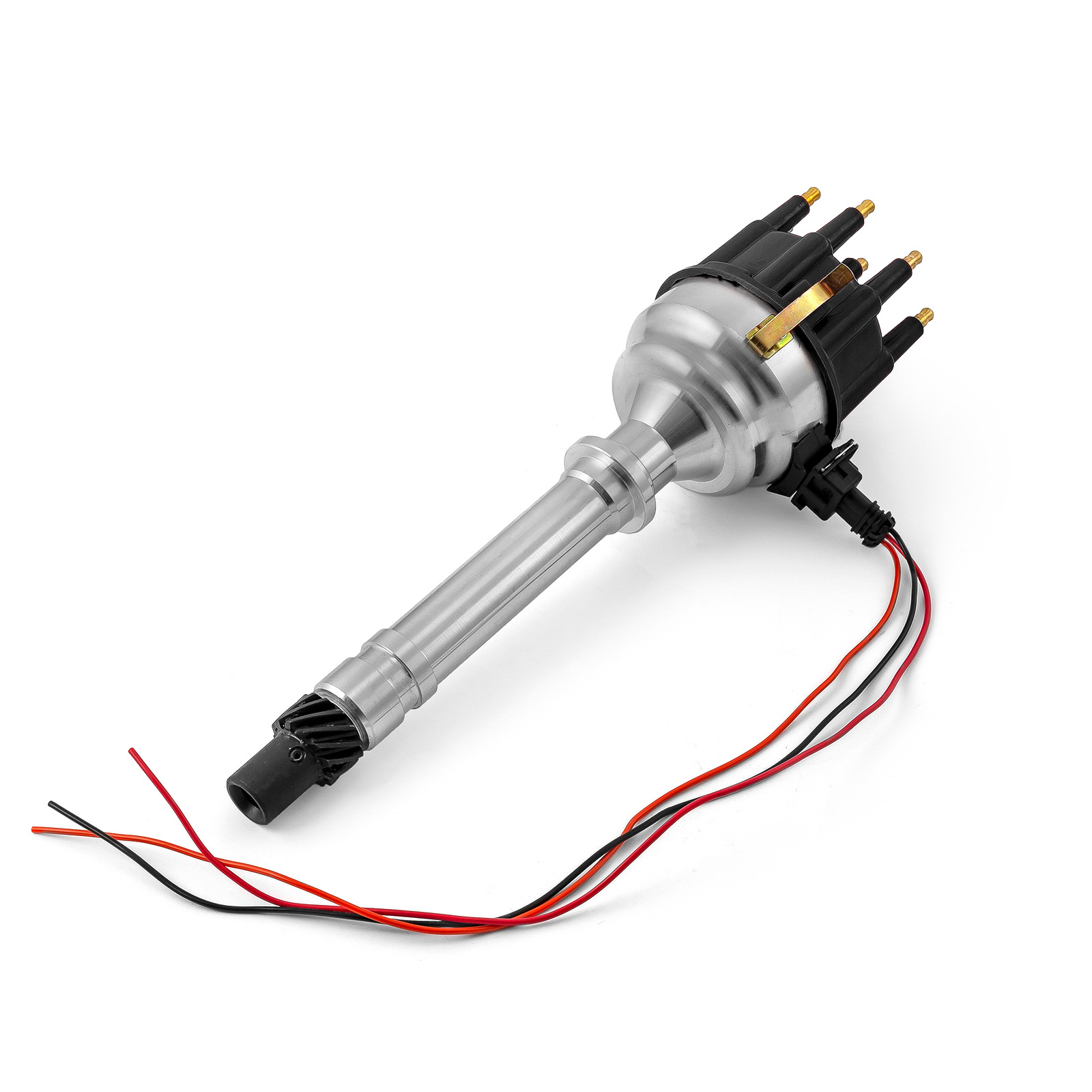 Speedmaster® PCE376.1218.02 Chevy SBC 350 BBC 454 8020 Series Pro Billet Ready to Run Distributor [Black]
