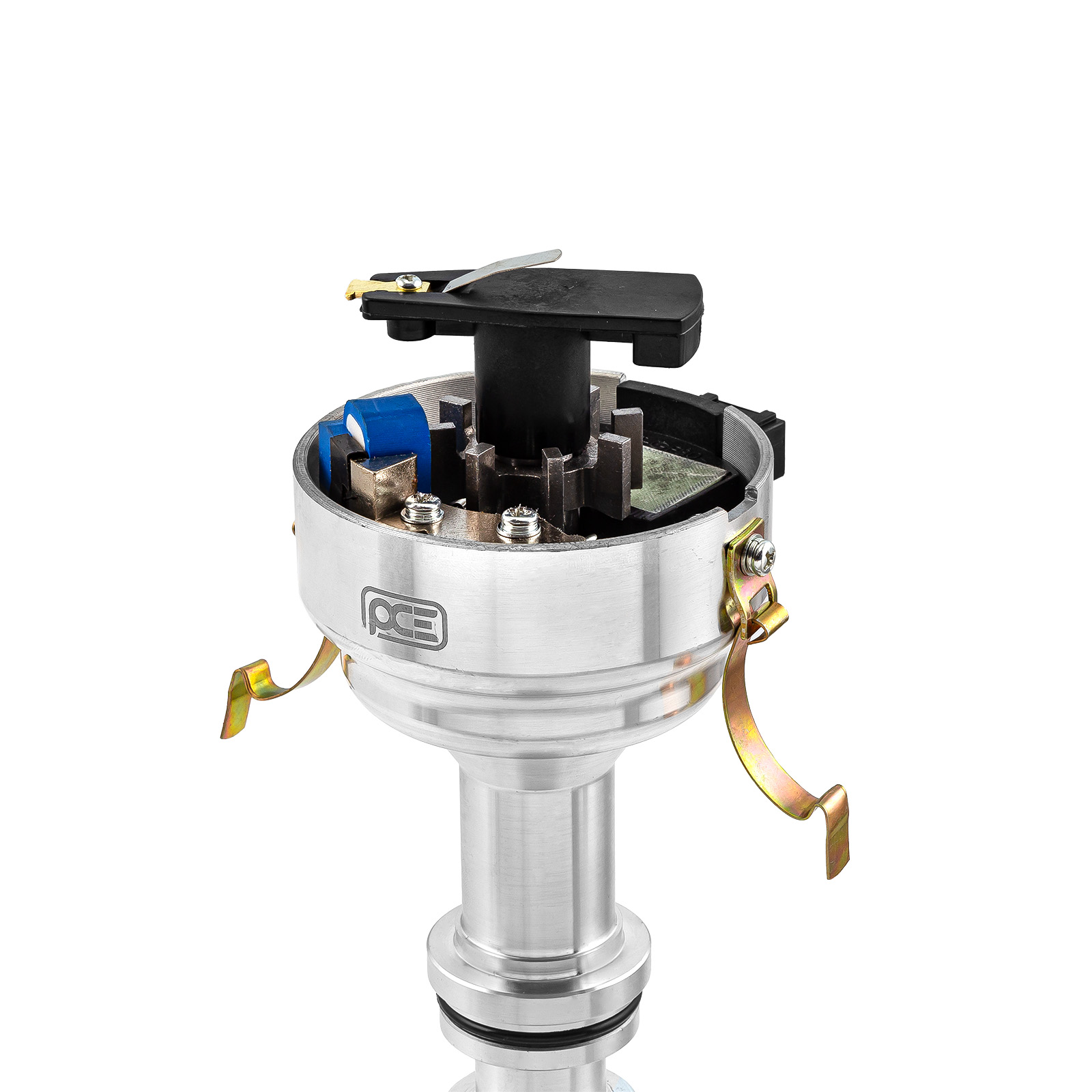 Speedmaster® PCE376.1222.01 Ford 351C Cleveland 460 8020 Series Pro Billet Ready to Run Distributor [Red]