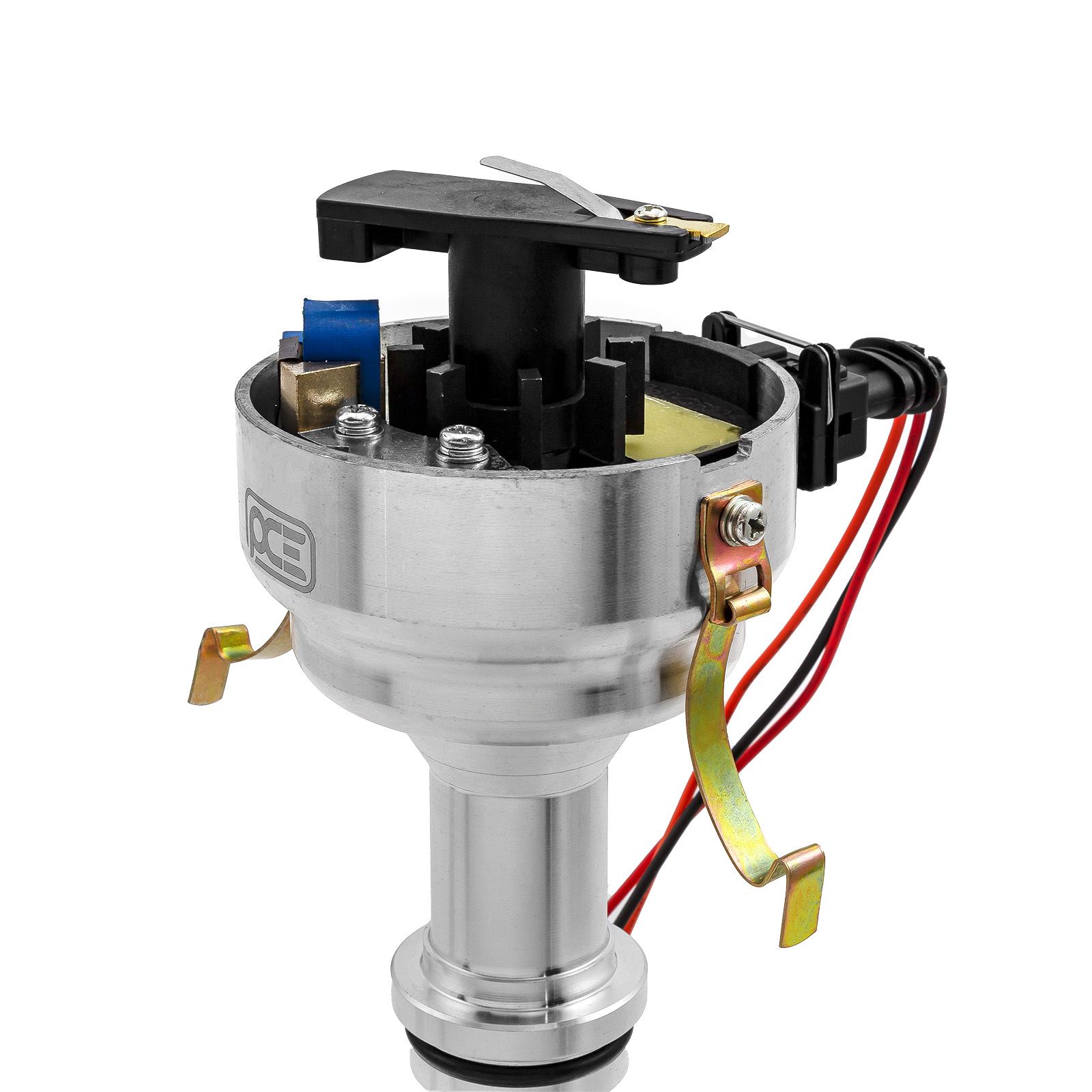 Speedmaster® PCE376.1225.01 Ford 351W Windsor 8020 Series Pro Billet Ready to Run Distributor [Red]