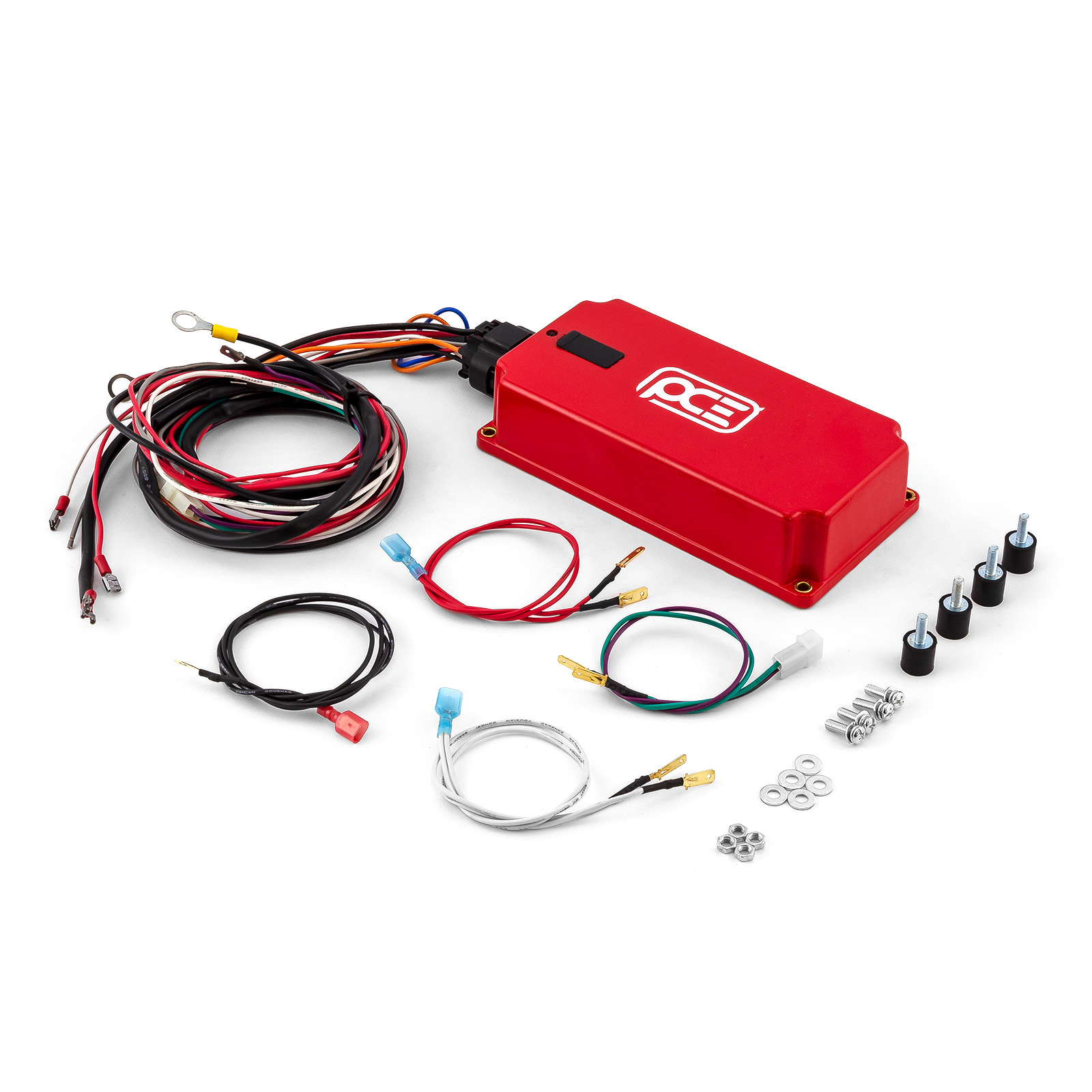 Speedmaster® PCE380.1007.01 Multiple Spark CDI 6AL Ignition Box 2 Rev Lim (2x Rotary switches) Red