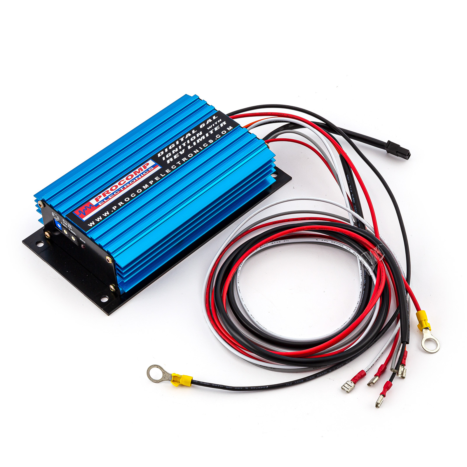 Speedmaster® PCE380.1007.03 Multiple Spark CDI 6AL Ignition Box Rev Lim (1 Rotary Switch) - Blue