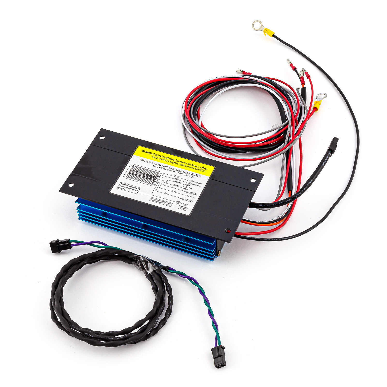 Speedmaster® PCE380.1007.03 Multiple Spark CDI 6AL Ignition Box Rev Lim (1 Rotary Switch) - Blue
