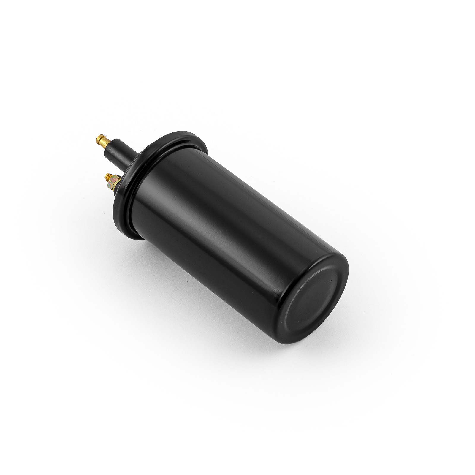 Speedmaster® PCE382.1014.01 12V Electronic Round Oil Filled Male Round Canister Ignition Coil Black