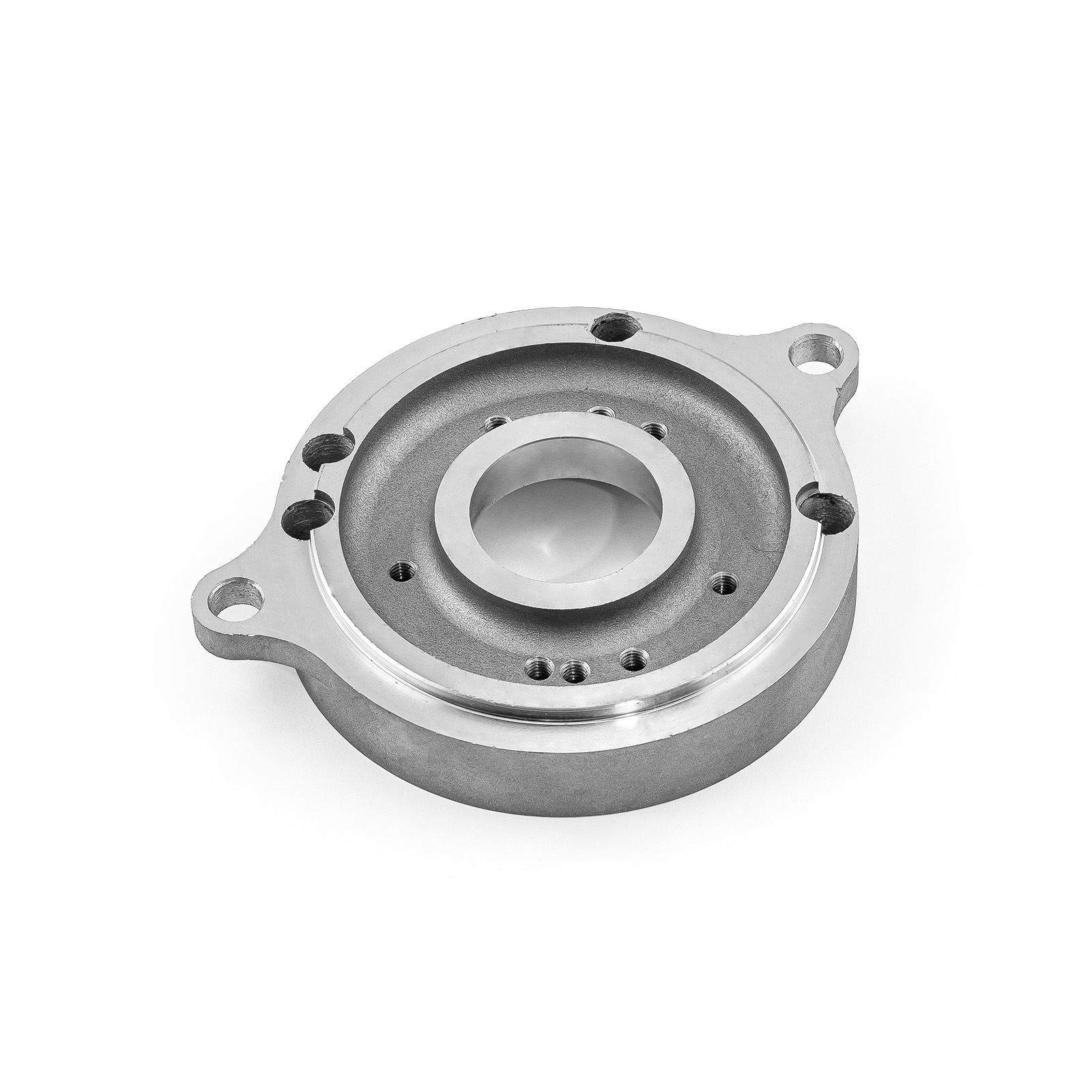 Speedmaster® PCE392.1004.02 Ford SB 302 351 Windsor Cleveland 2 Bolt Starter Mounting Block [Manual Trans]