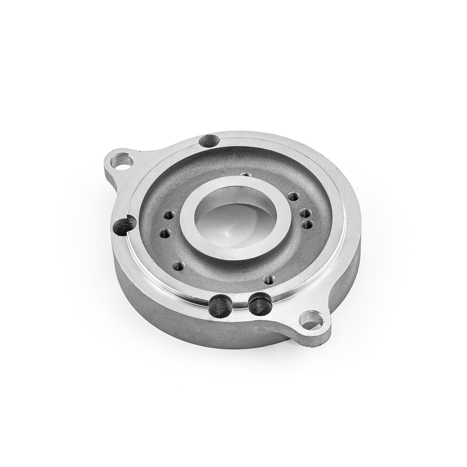 Speedmaster® PCE392.1004.02 Ford SB 302 351 Windsor Cleveland 2 Bolt Starter Mounting Block [Manual Trans]