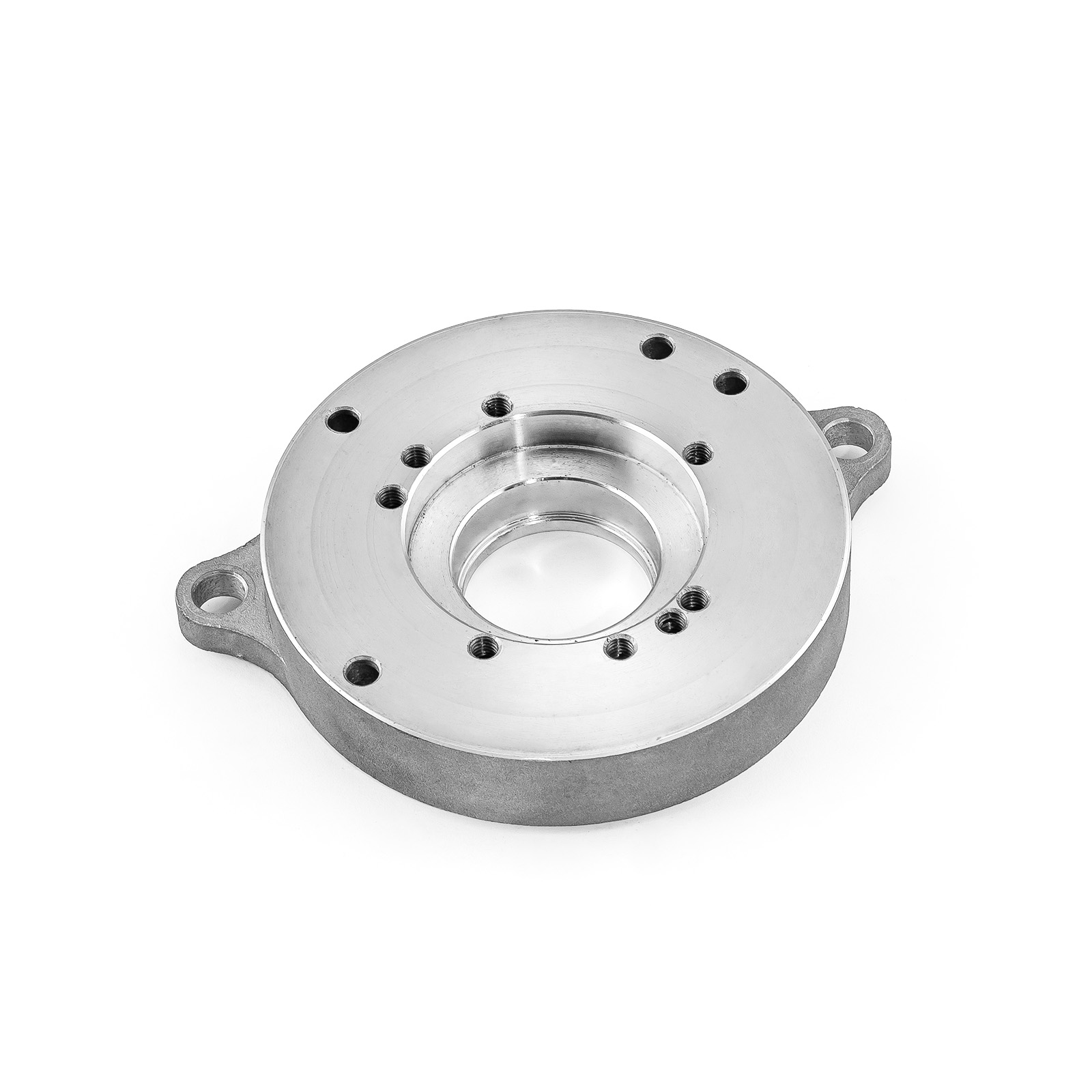 Speedmaster® PCE392.1004.02 Ford SB 302 351 Windsor Cleveland 2 Bolt Starter Mounting Block [Manual Trans]