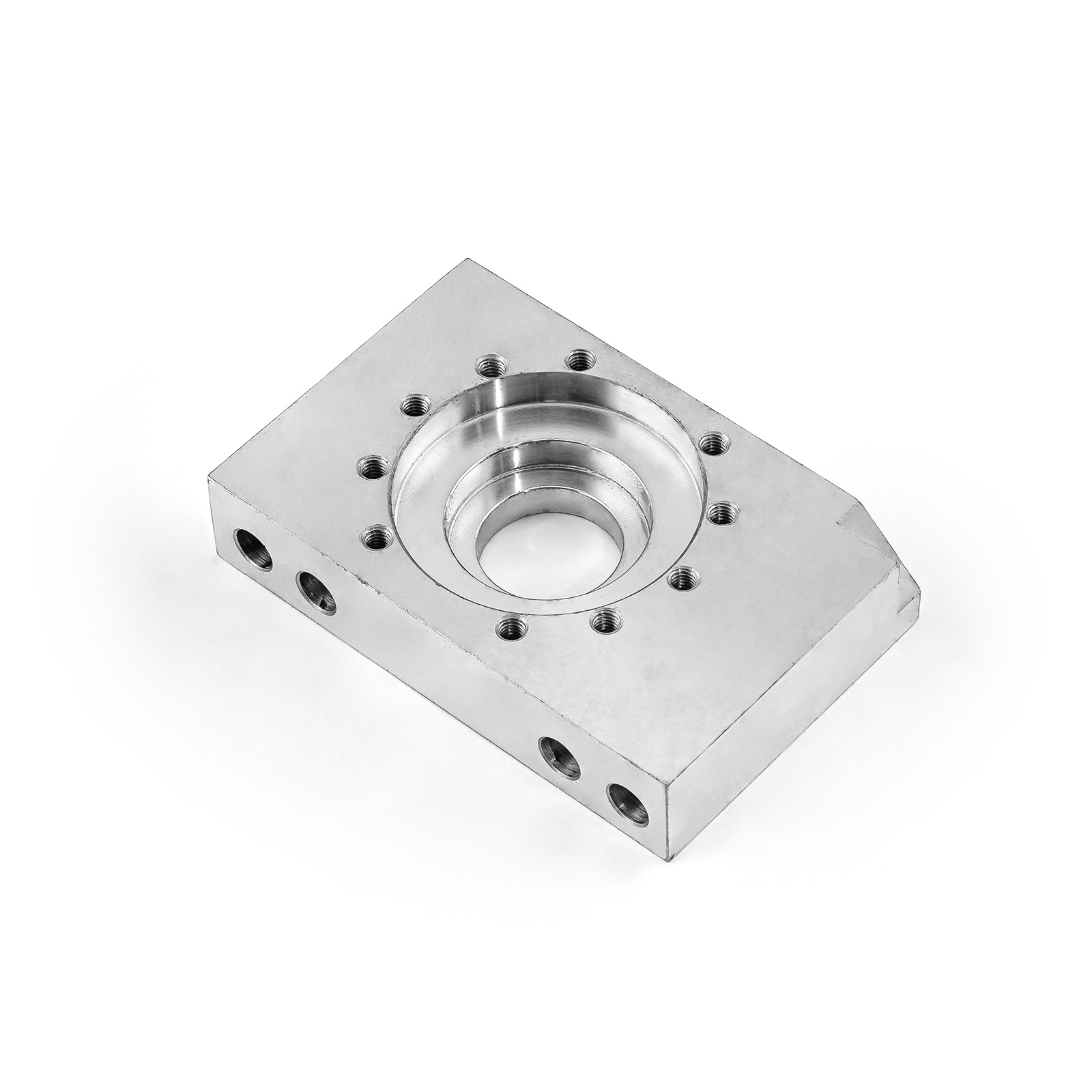 Speedmaster® PCE392.1005.02 Chevy SBC 350 BBC 454 Billet Aluminum Starter End Plate 10" & 11"