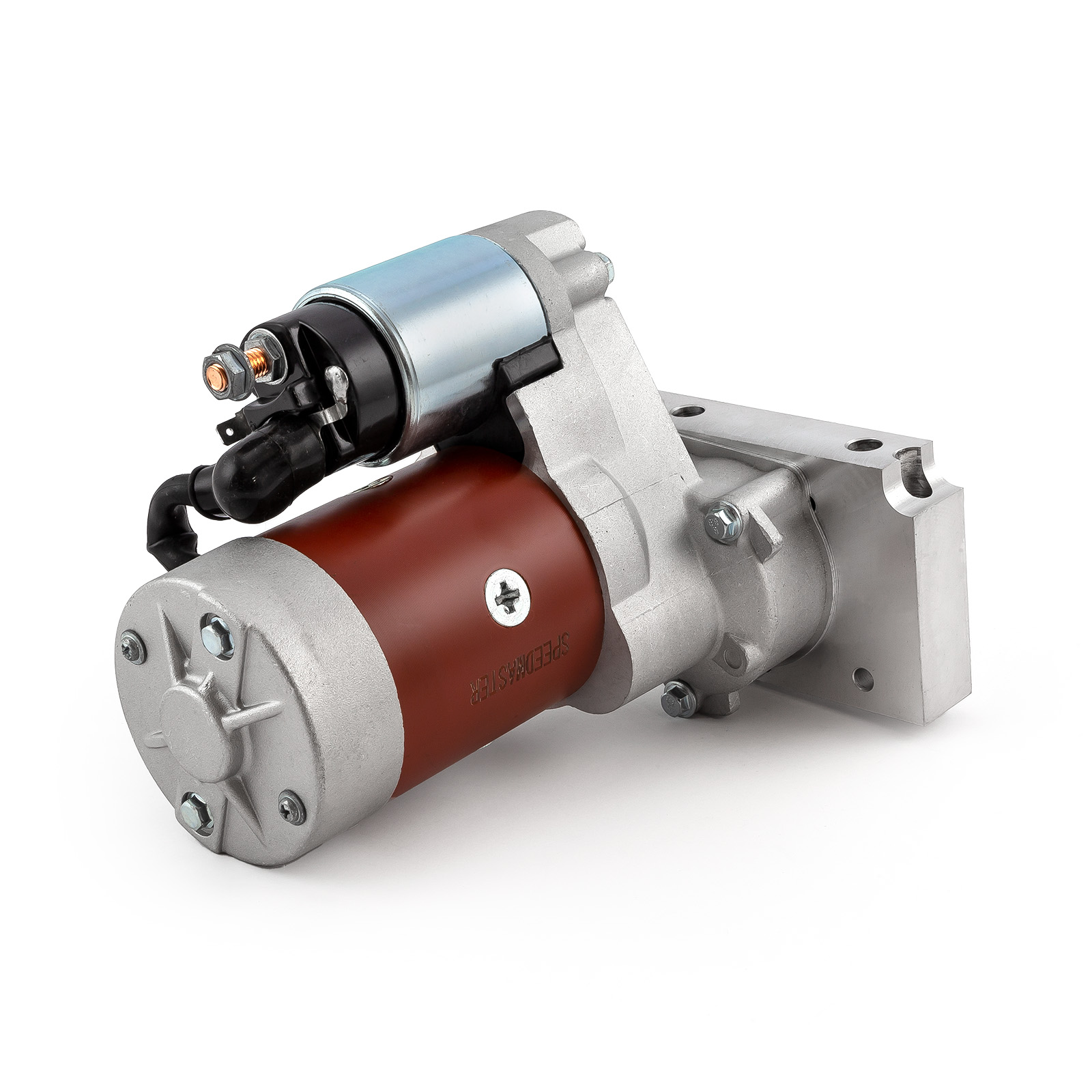 Speedmaster® PCE393.1020.01 Chevy SBC 350 BBC 454 10" 153T 11" 168T Mini High-Torque 4Hp Starter [Red]