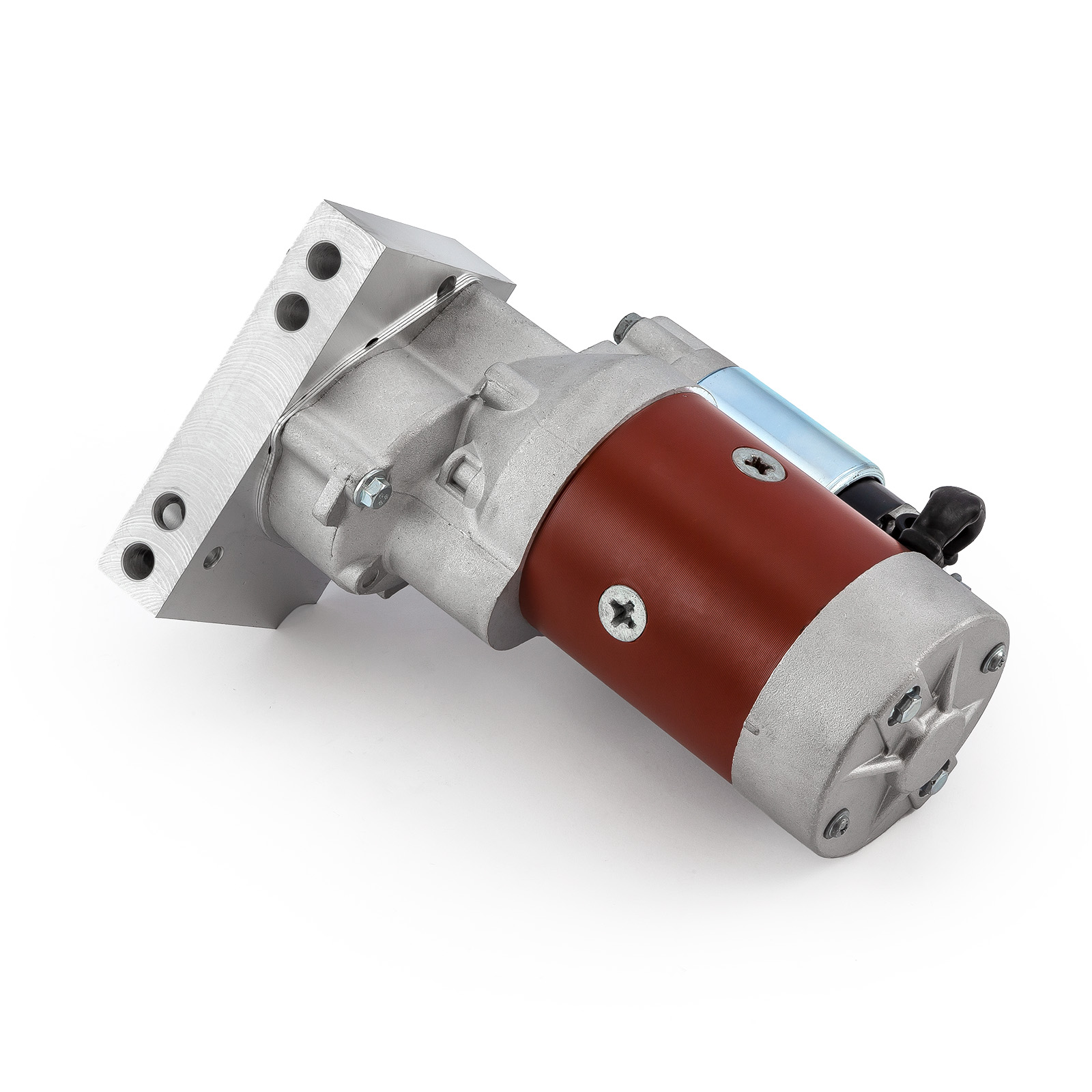 Speedmaster® PCE393.1020.01 Chevy SBC 350 BBC 454 10" 153T 11" 168T Mini High-Torque 4Hp Starter [Red]