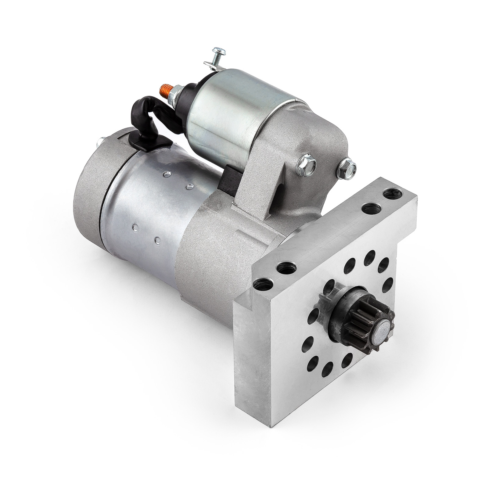 Speedmaster® PCE393.1020.05 Chevy SBC 350 BBC 454 10" 153T 11" 168T Mini High-Torque 4Hp Starter [Satin]