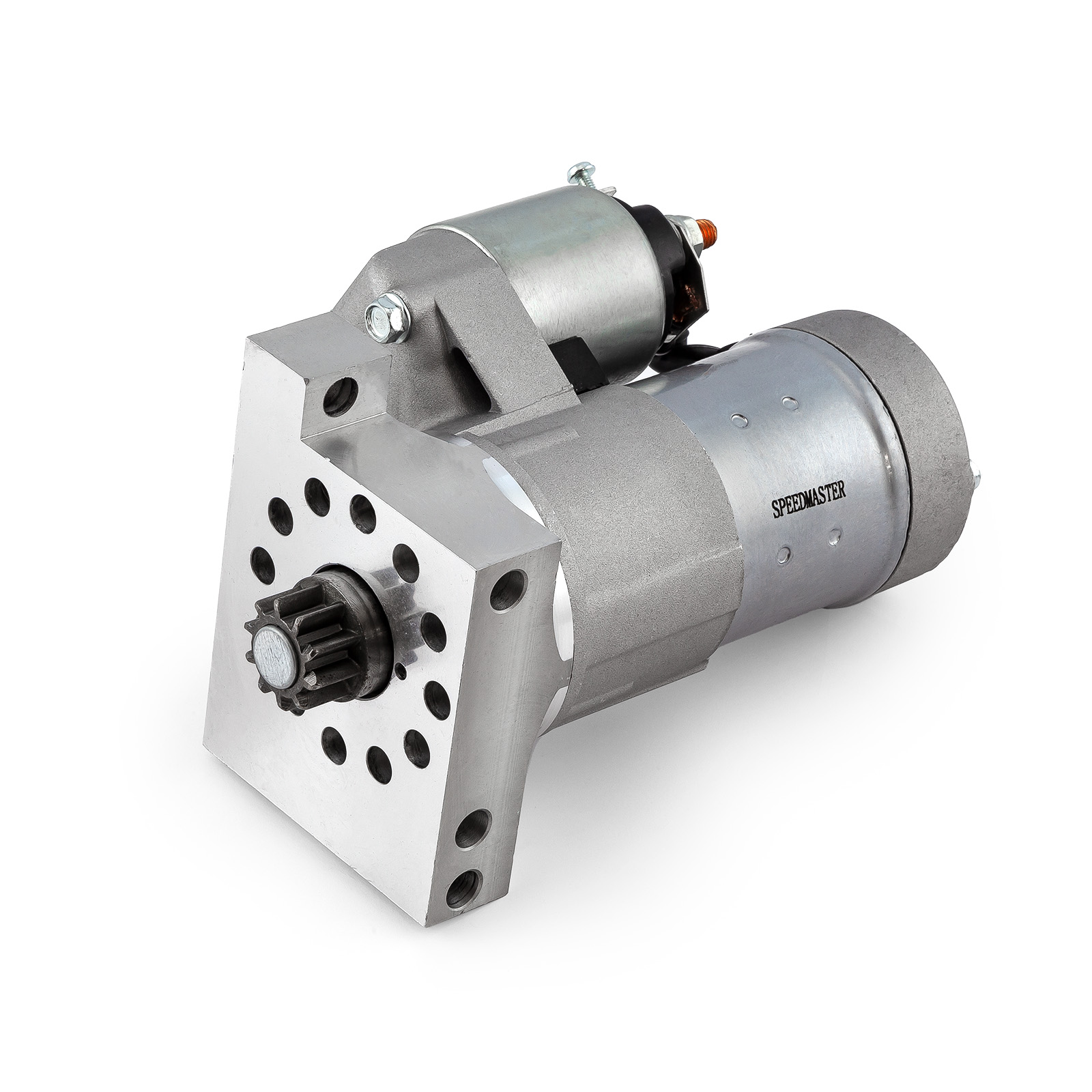 Speedmaster® PCE393.1020.05 Chevy SBC 350 BBC 454 10" 153T 11" 168T Mini High-Torque 4Hp Starter [Satin]