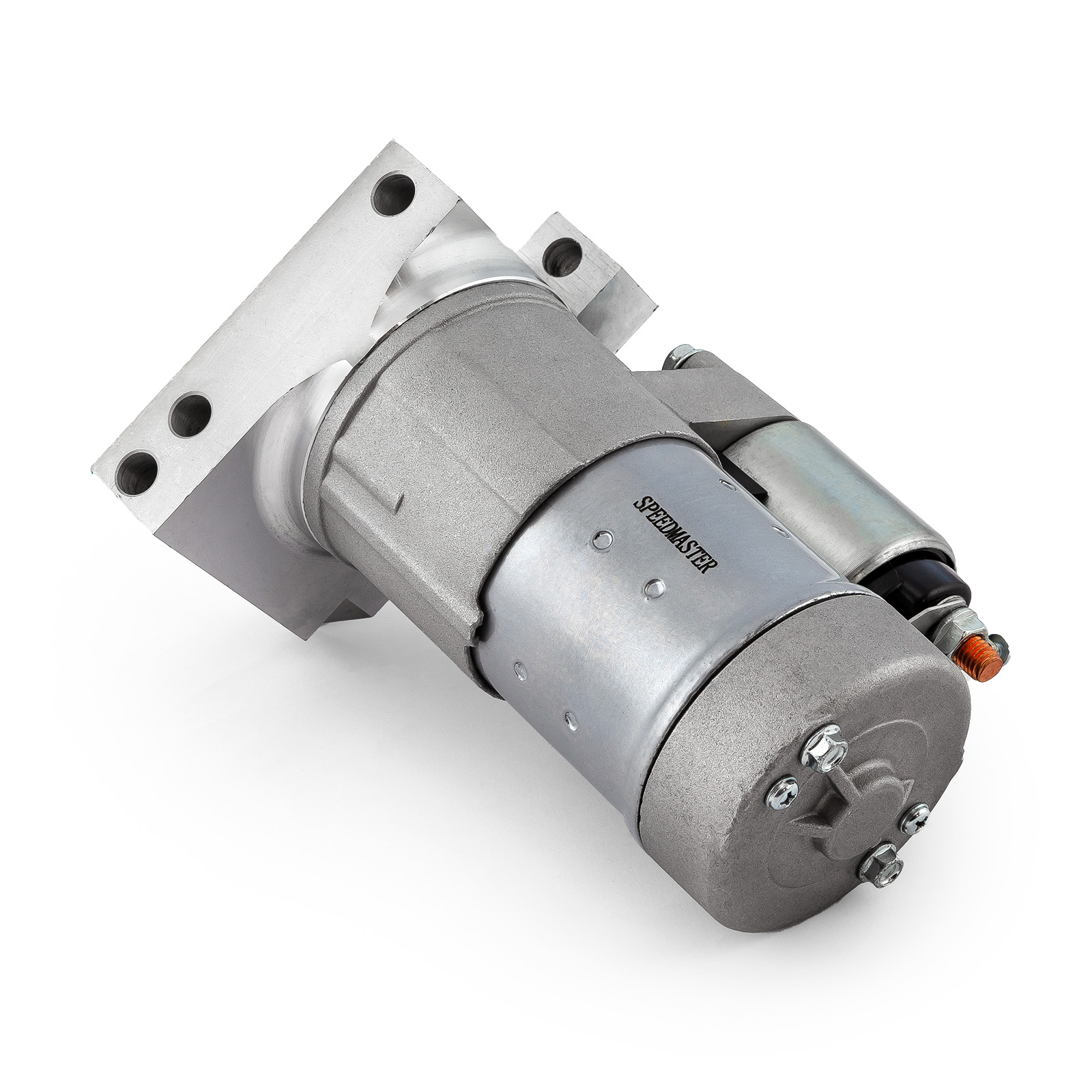 Speedmaster® PCE393.1020.05 Chevy SBC 350 BBC 454 10" 153T 11" 168T Mini High-Torque 4Hp Starter [Satin]