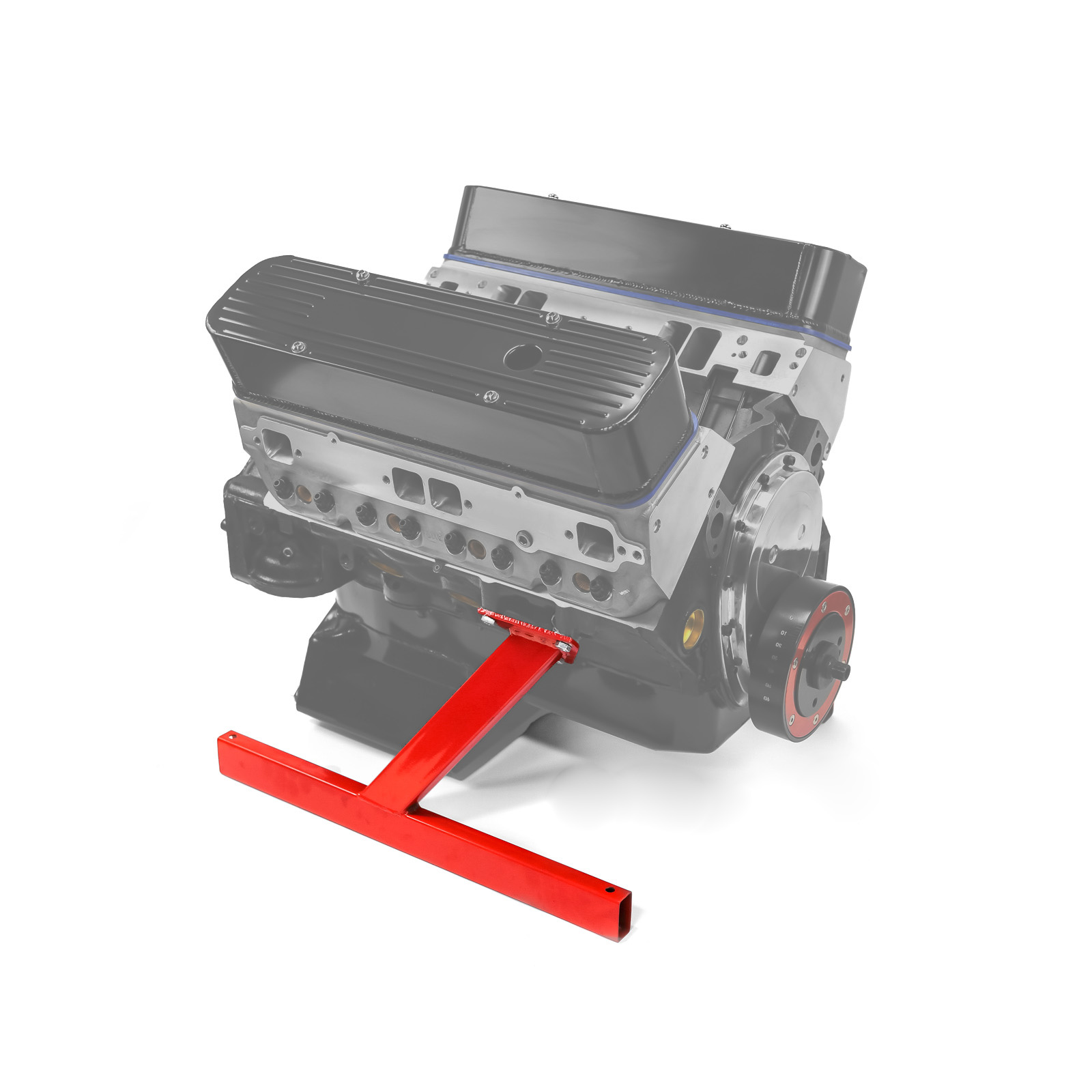 Speedmaster® PCE407.1001 Chevy SBC 350 BBC 454 2 Leg Powdercoated Engine Storage Stand