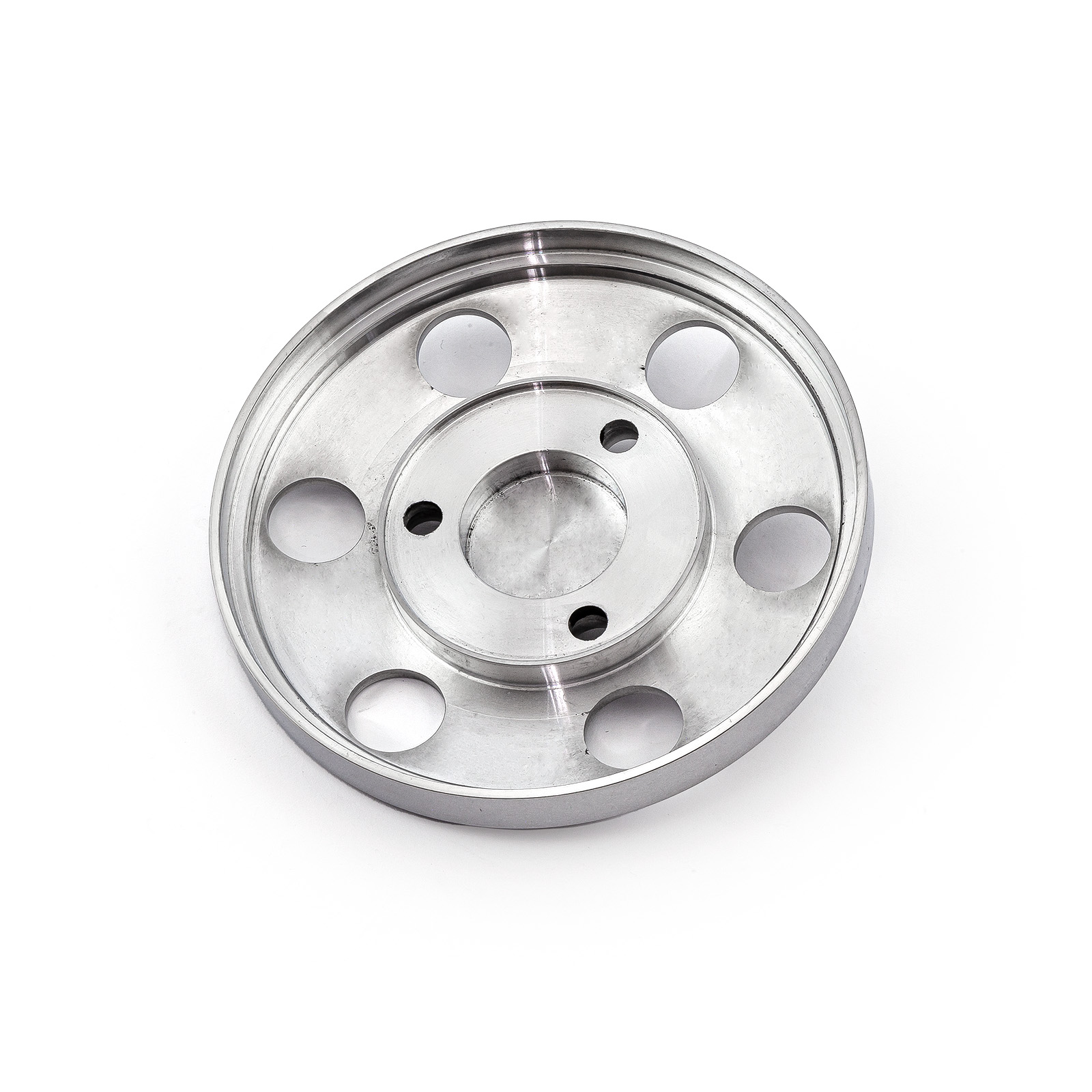 Speedmaster® PCE412.1001 Air Conditioner Polished Billet Aluminum Clutch Cover