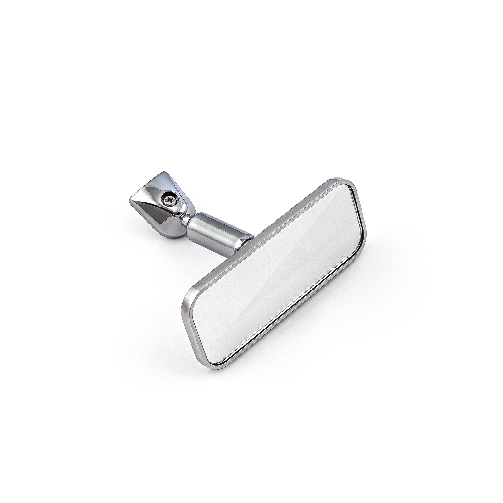 Ball Milled Billet Aluminum 5 1/2" Rear View Mirror