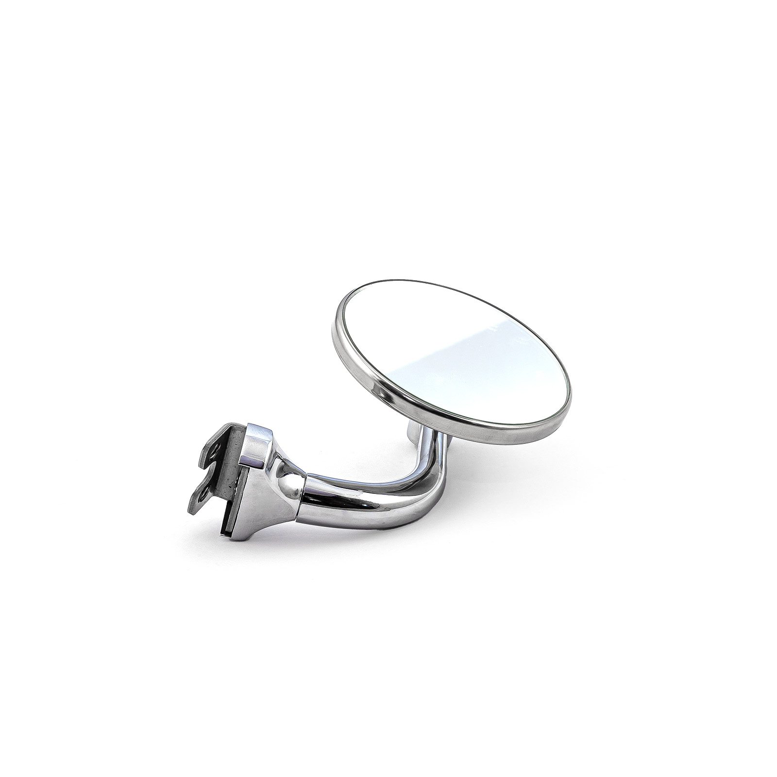 Speedmaster® PCE419.1004 3" Round Peep Style Polished Stainless Steel Mirror - Fits L & R Doors