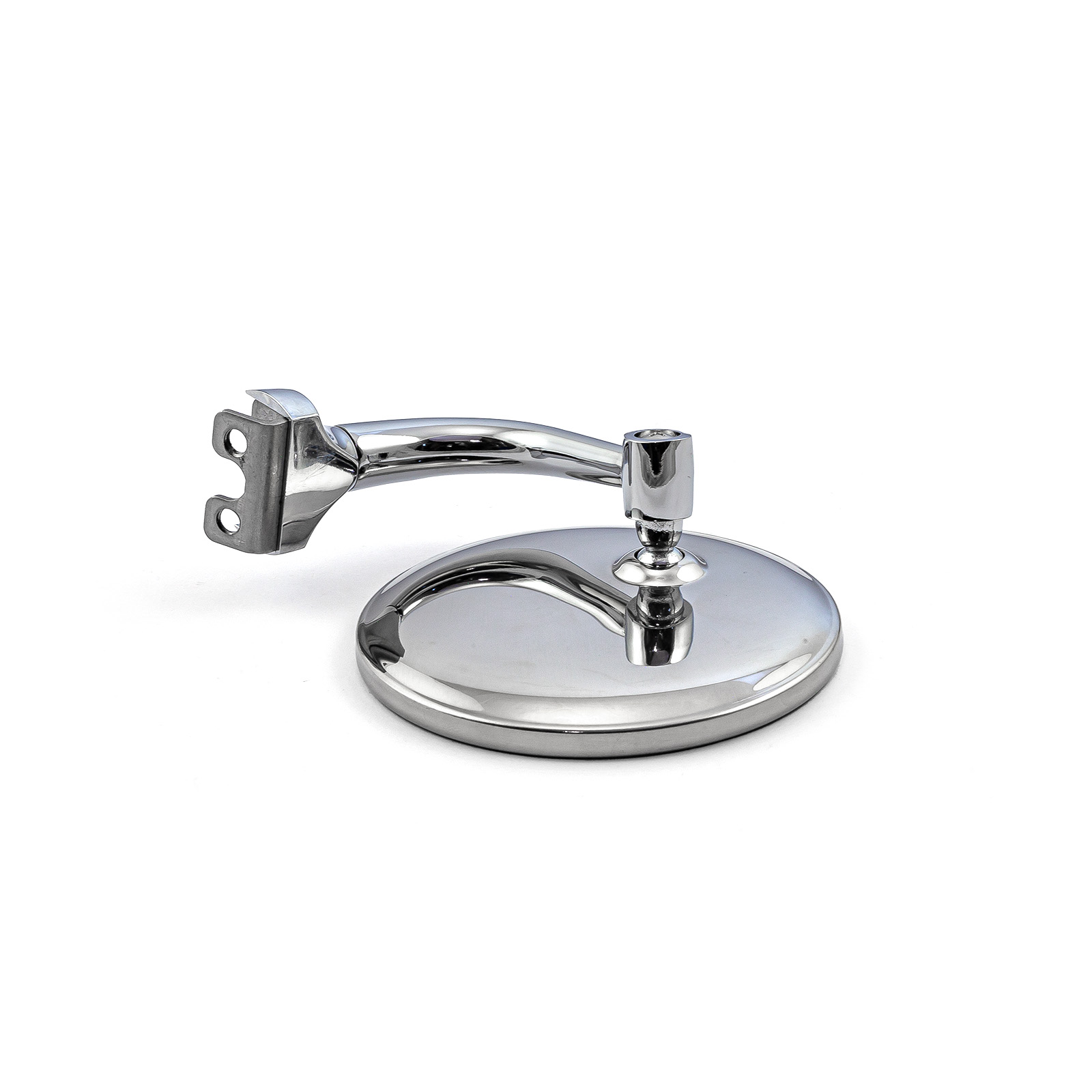 Speedmaster® PCE419.1005 4" Round Peep Style Polished Stainless Steel Mirror - Fits L & R Doors